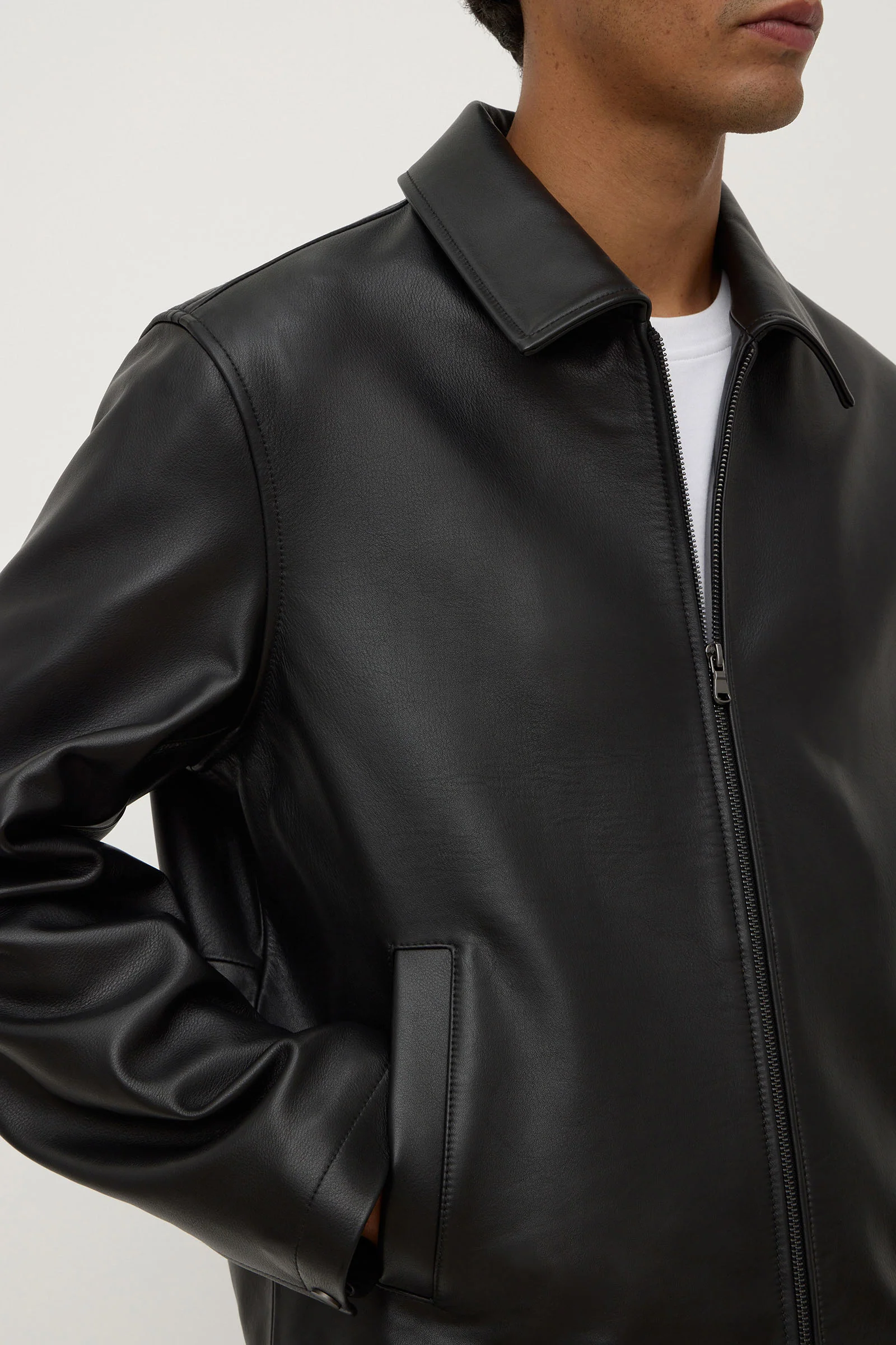 Adam Leather Jacket - Image 2