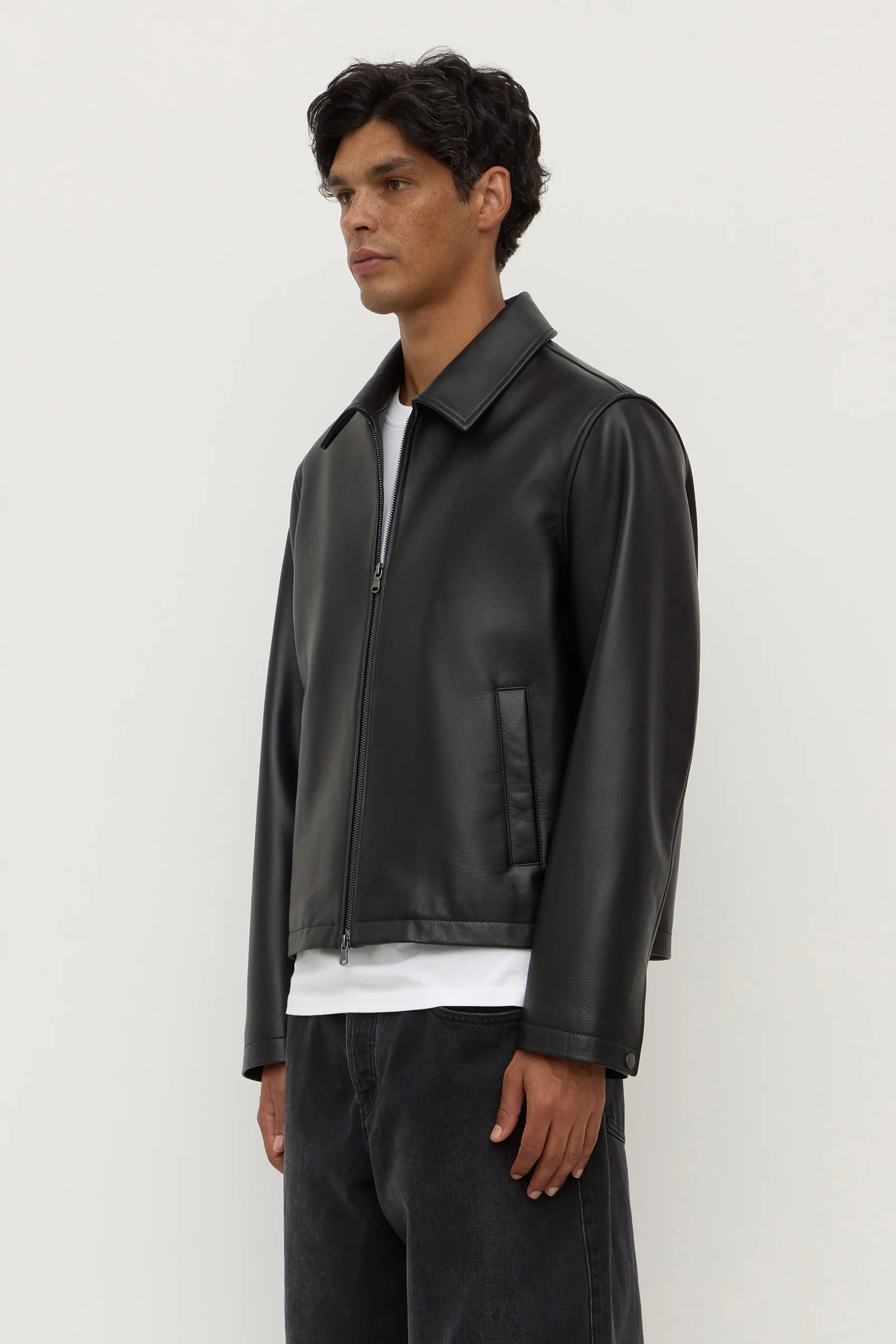 Adam Leather Jacket - Image 4