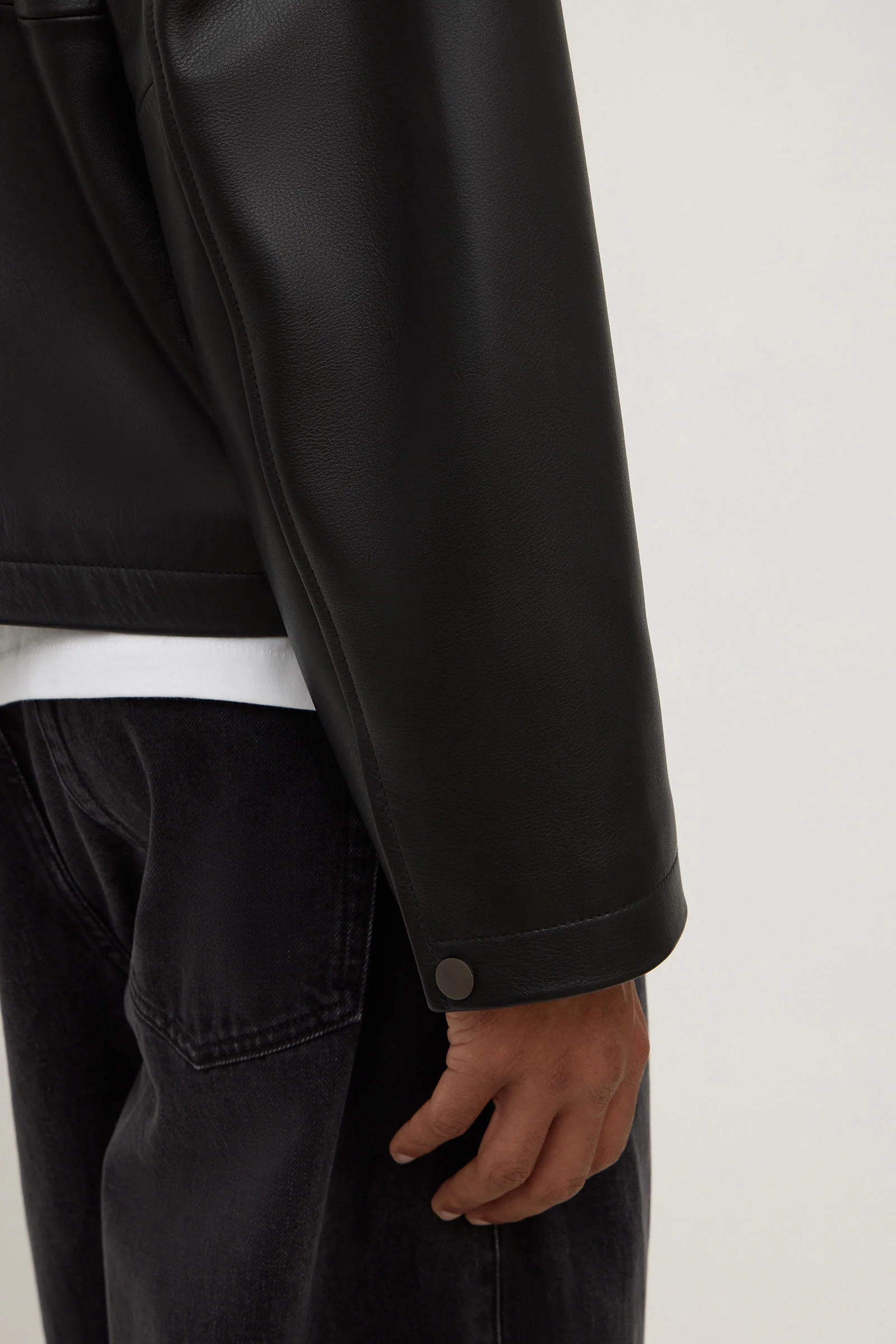 Adam Leather Jacket - Image 6