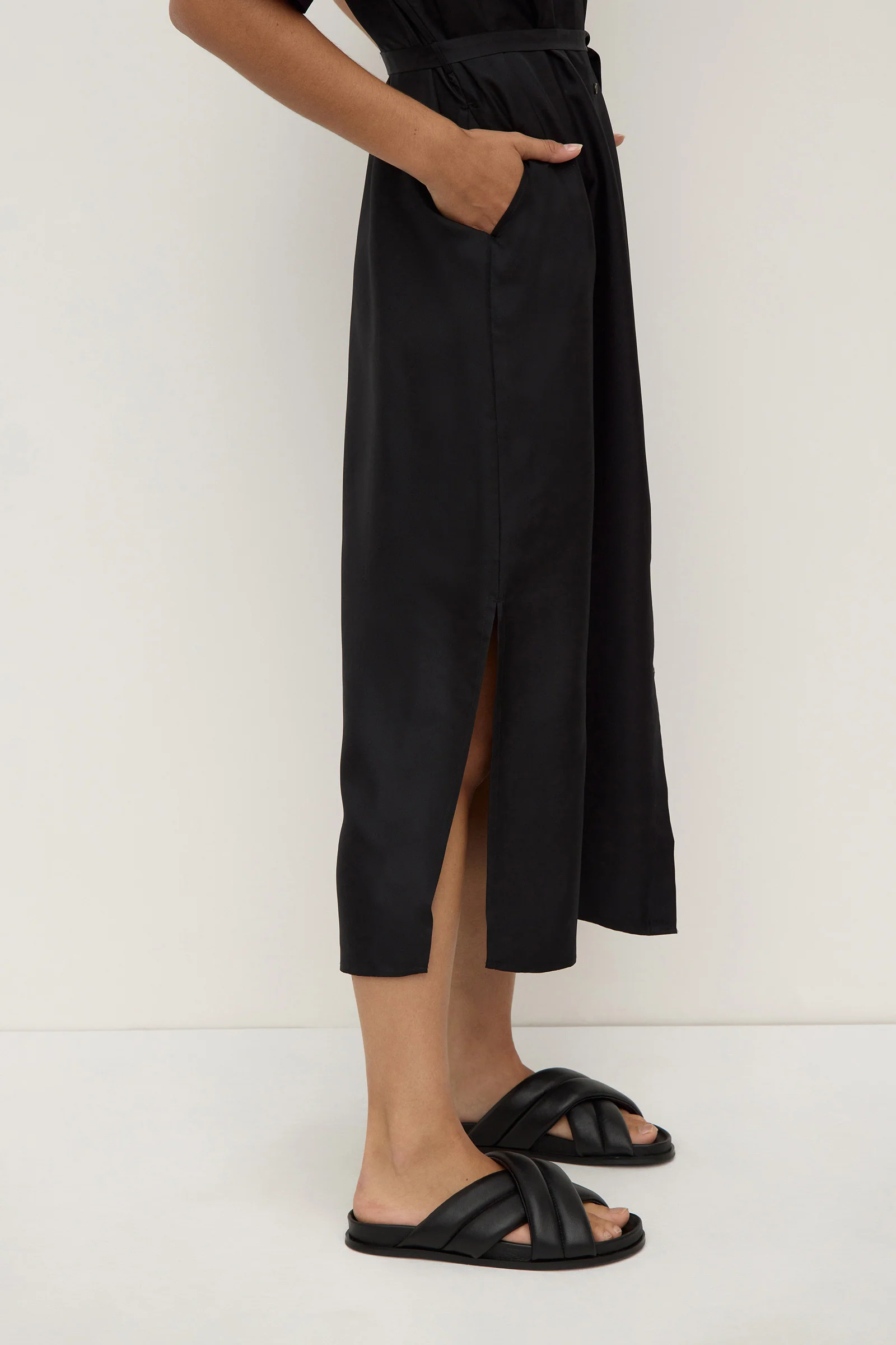 Amelie Silk Shirt Dress - Image 3