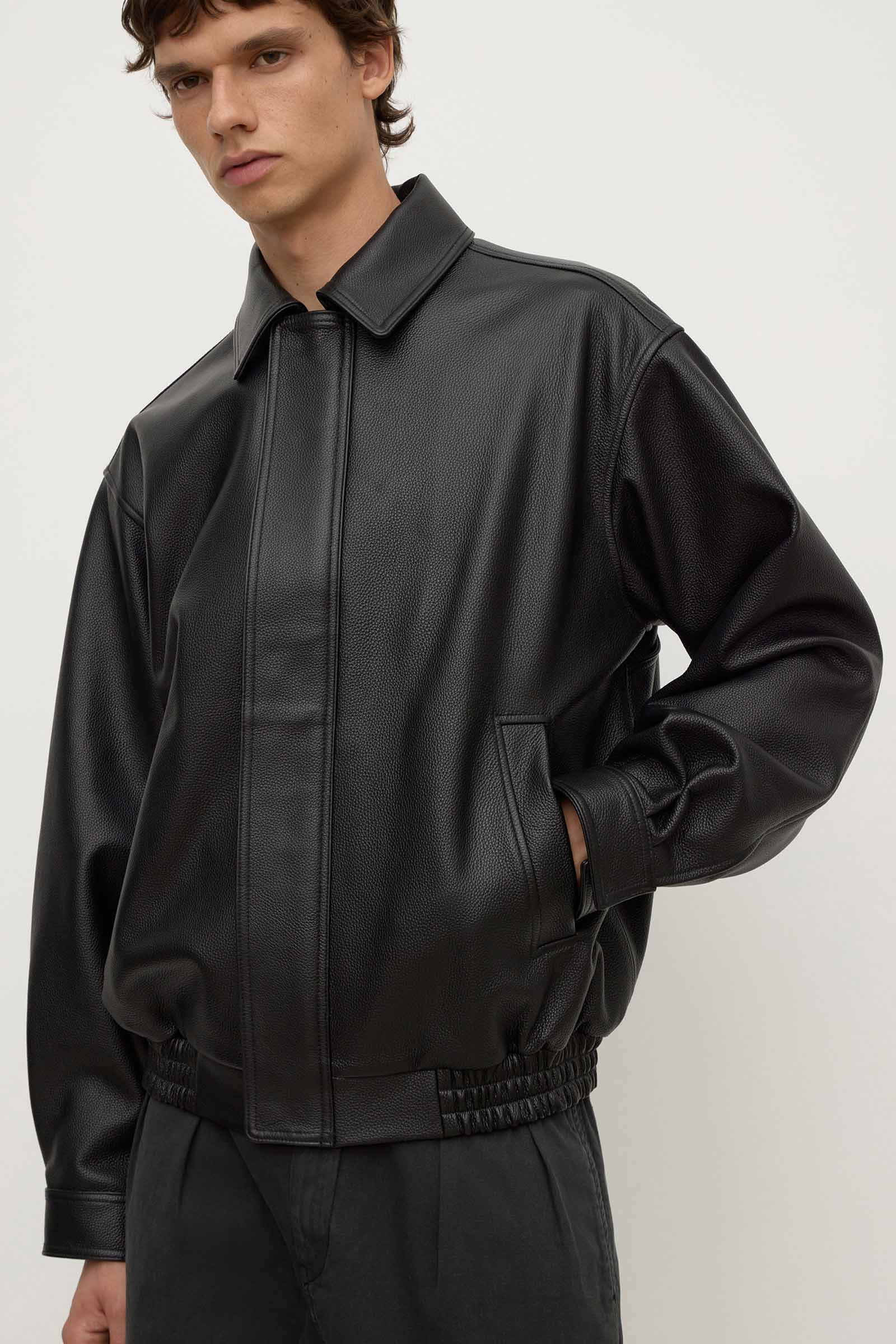 Bank Leather Jacket - Image 5