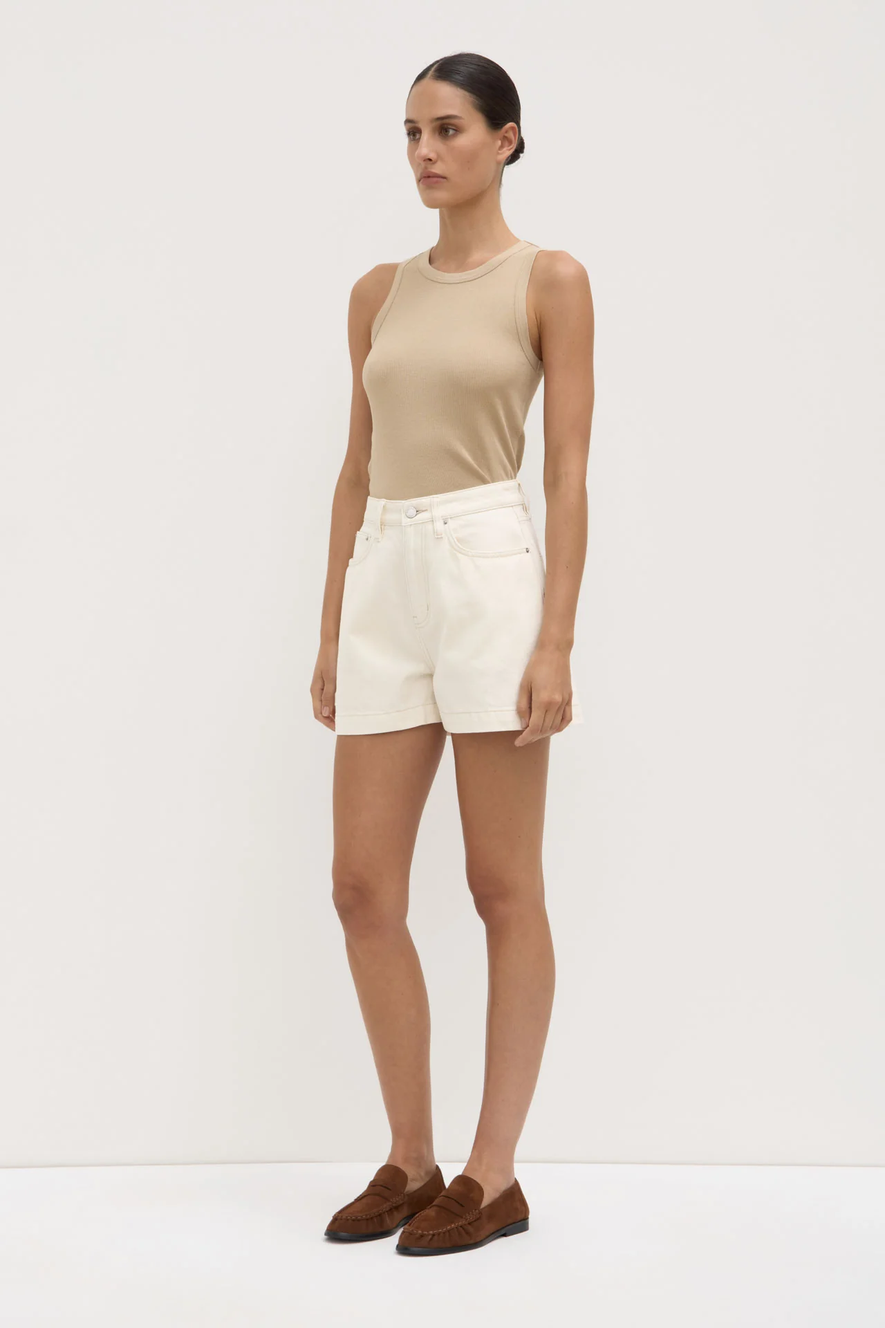 Boxy Denim Short - Image 3