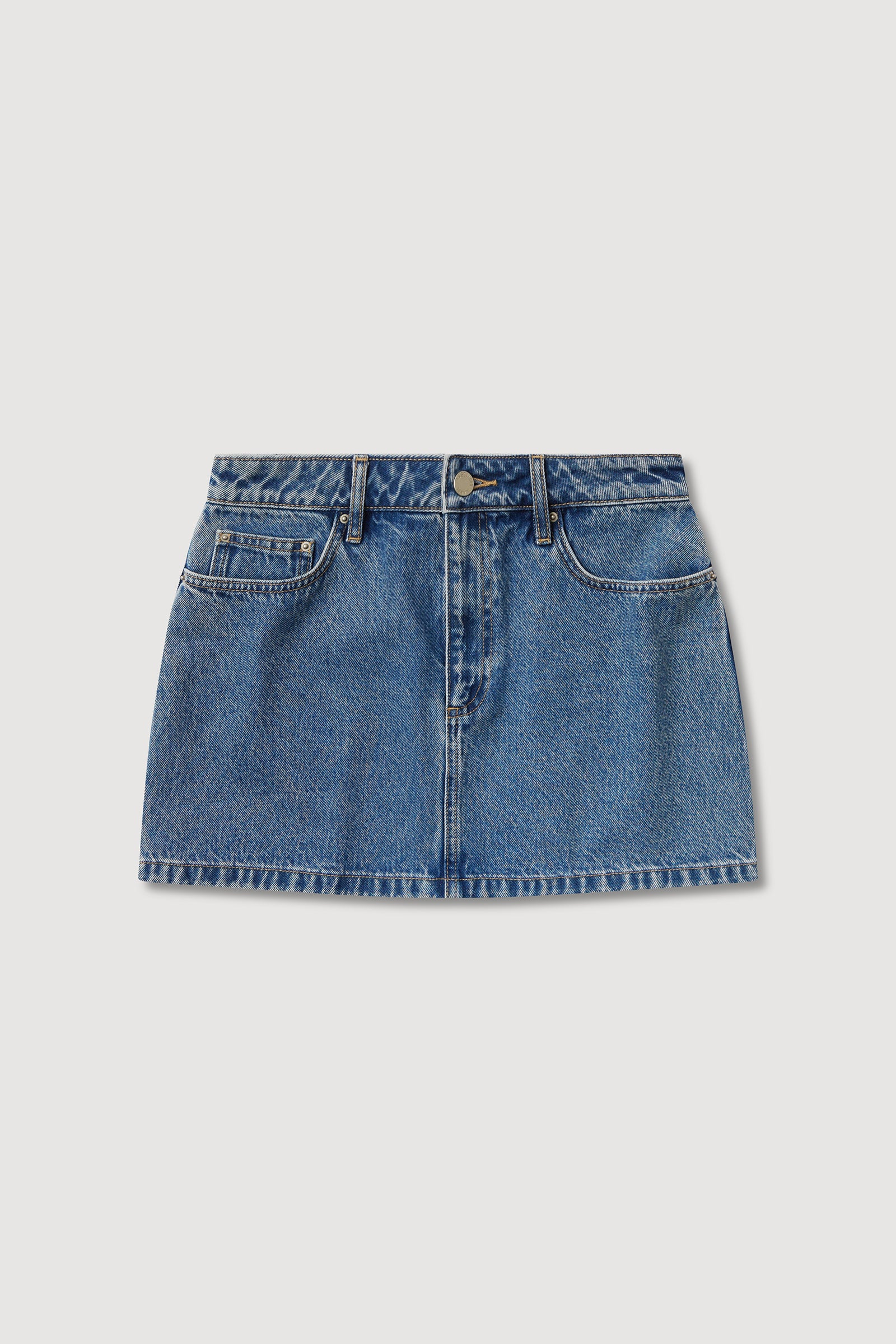 Callista Denim Mini Skirt - Image 6