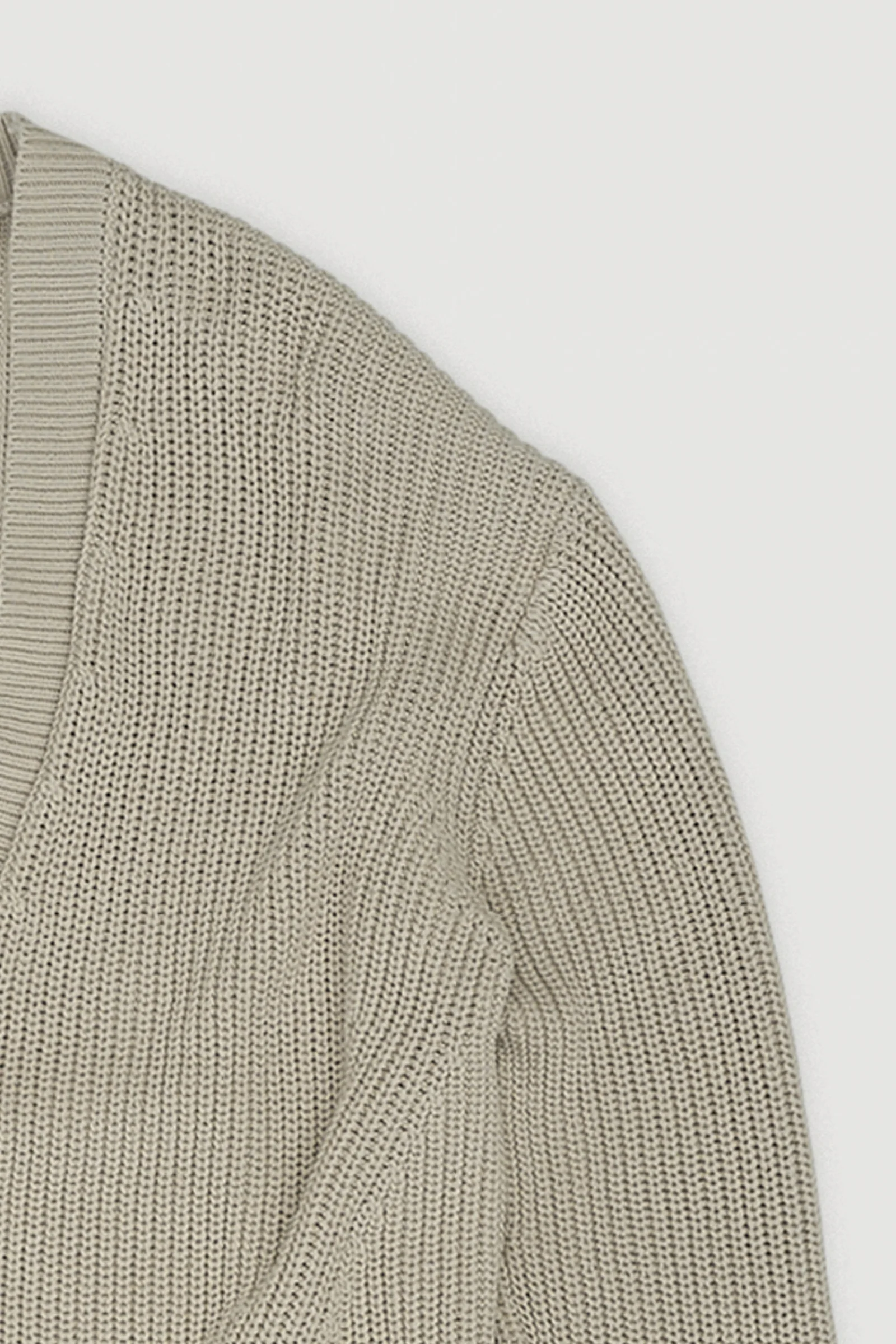 Re-Worn Womens Cotton Textured Cardigan - Image 2