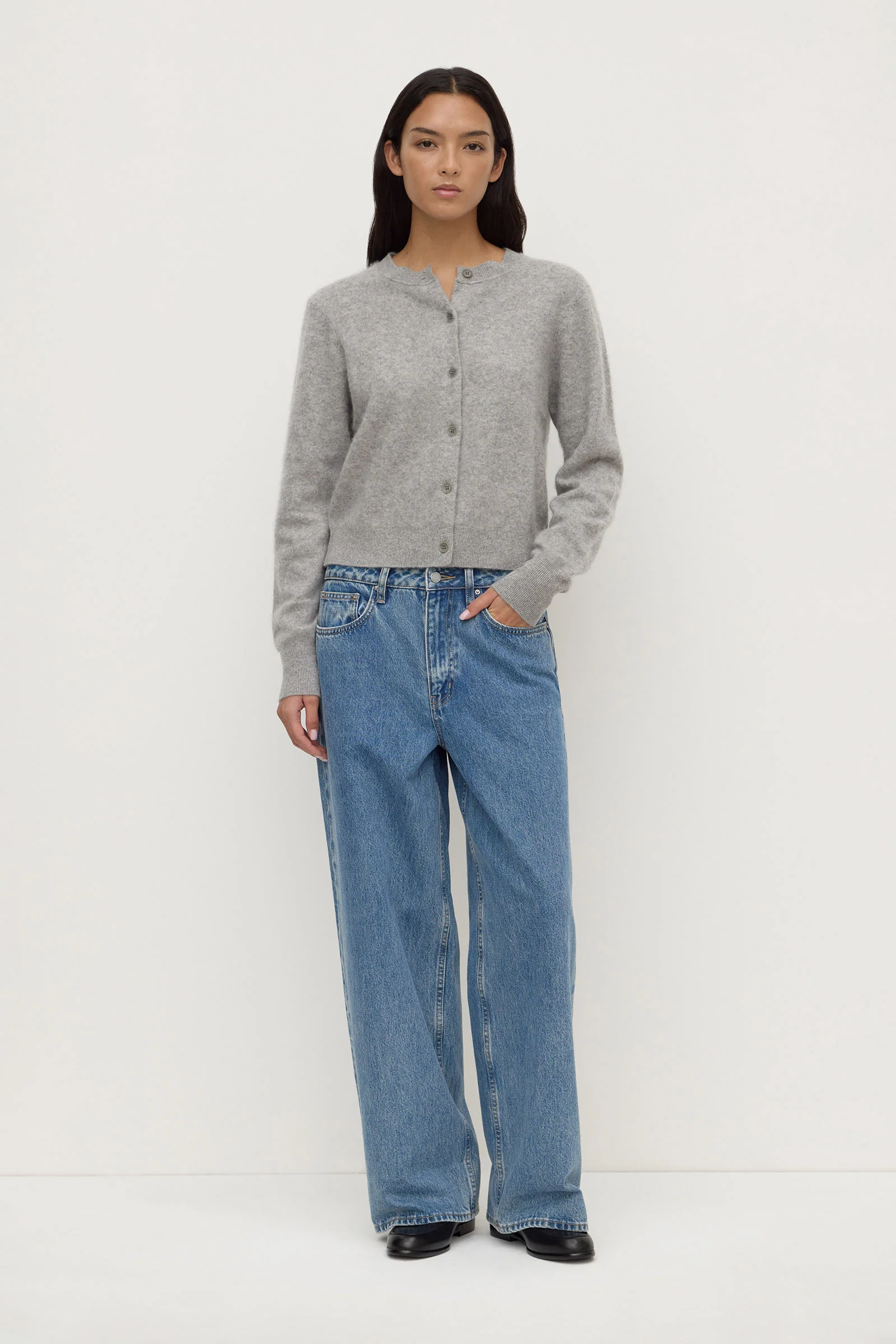 Carina Merino Wool Cardigan - Image 3