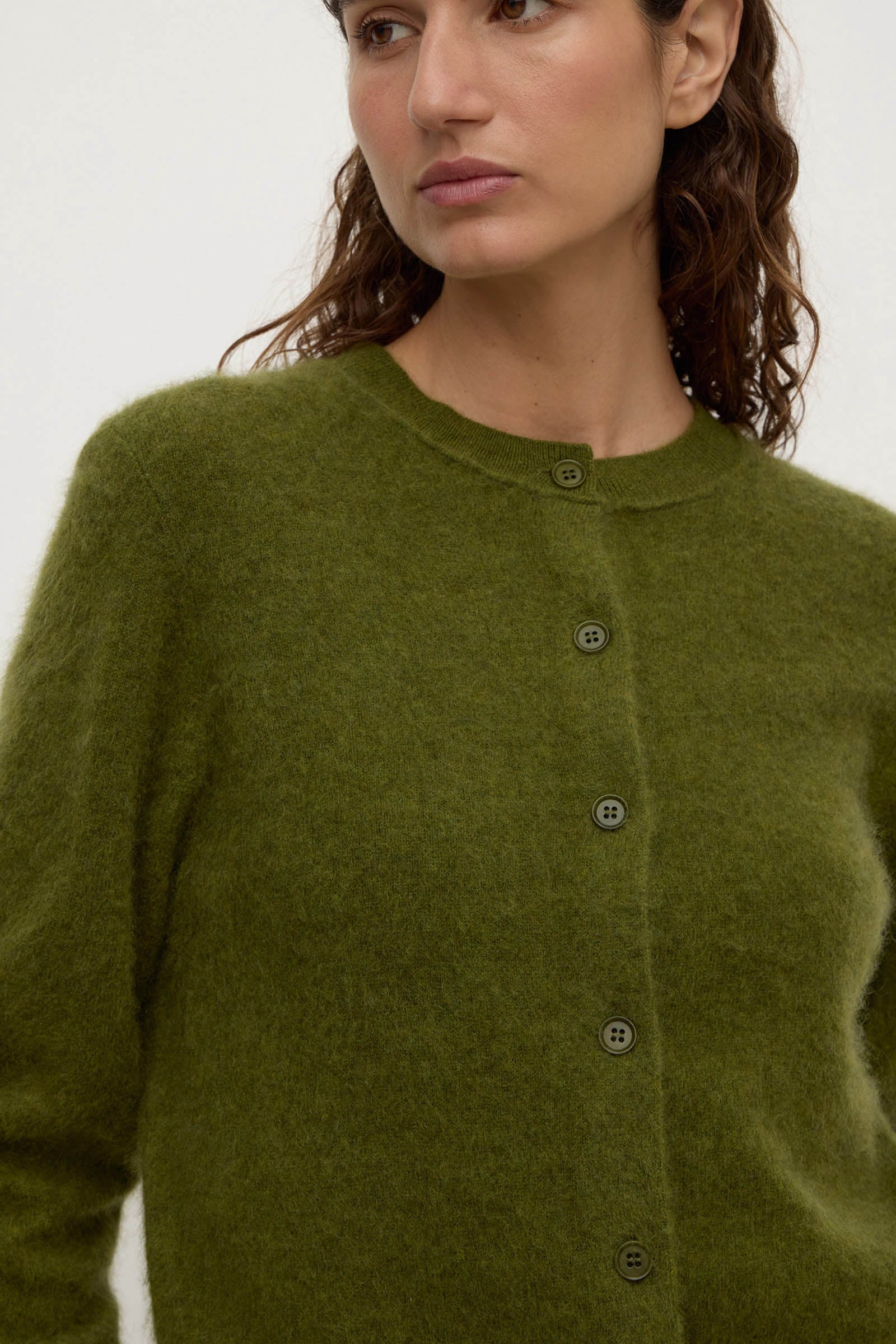 Carina Merino Wool Cardigan - Image 2