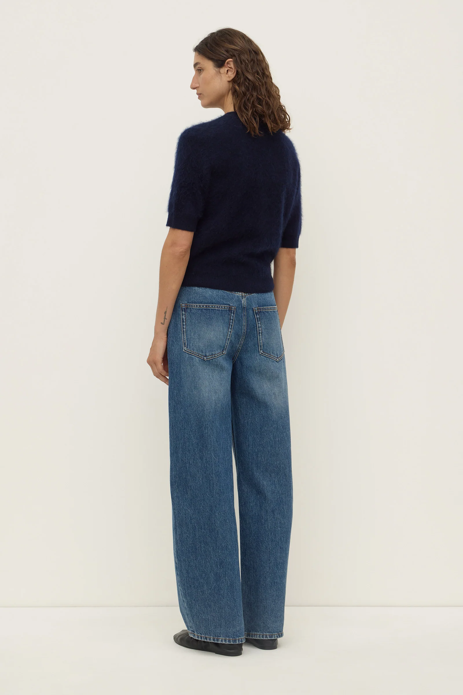 Carina Merino Wool Short Sleeve Cardigan - Image 5