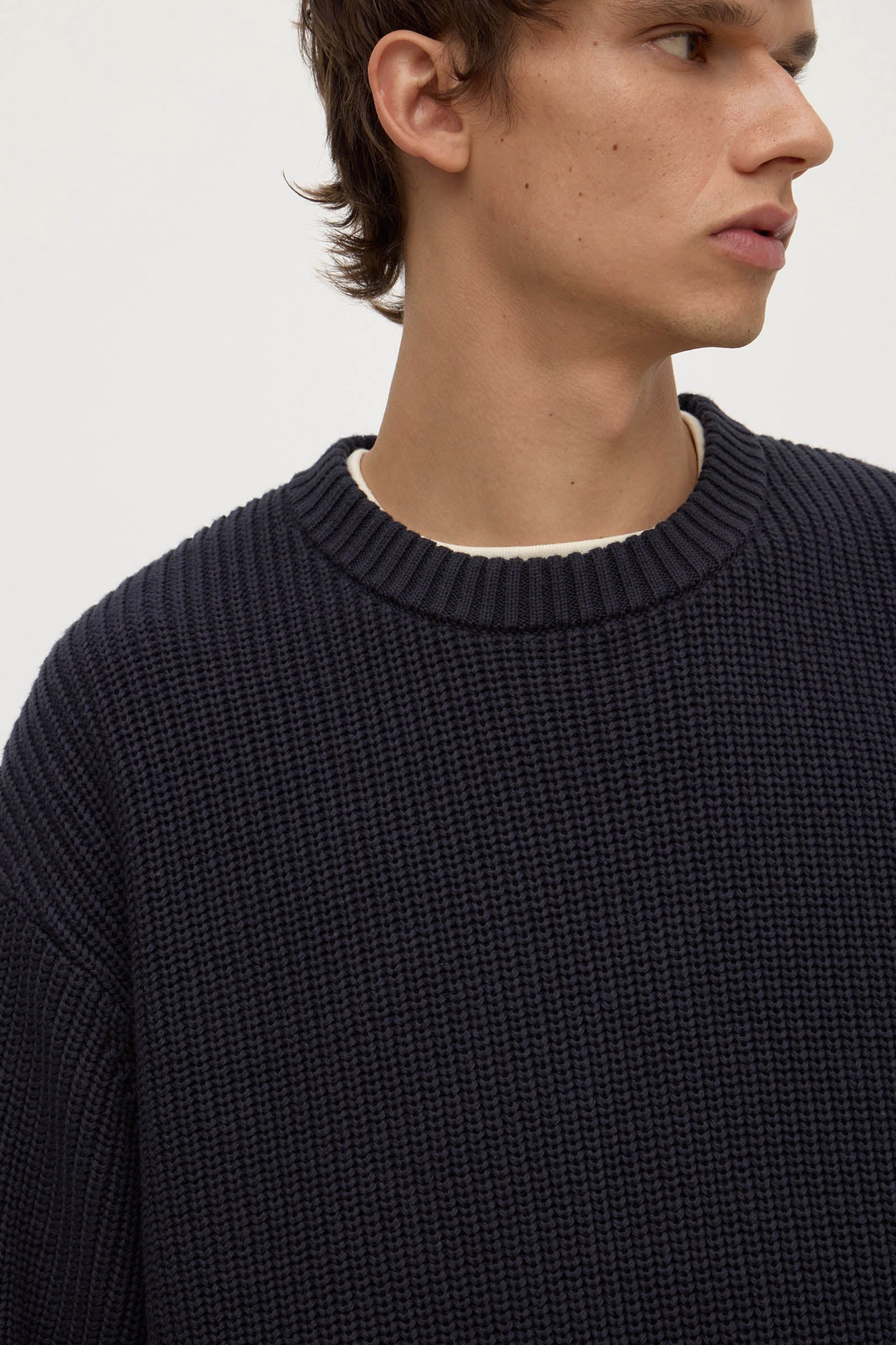 Carson Cotton Rib Knit - Image 2