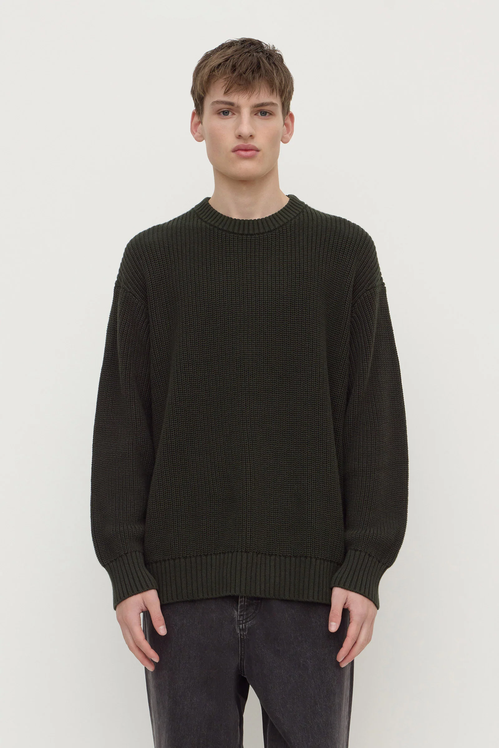 Carson Cotton Rib Knit