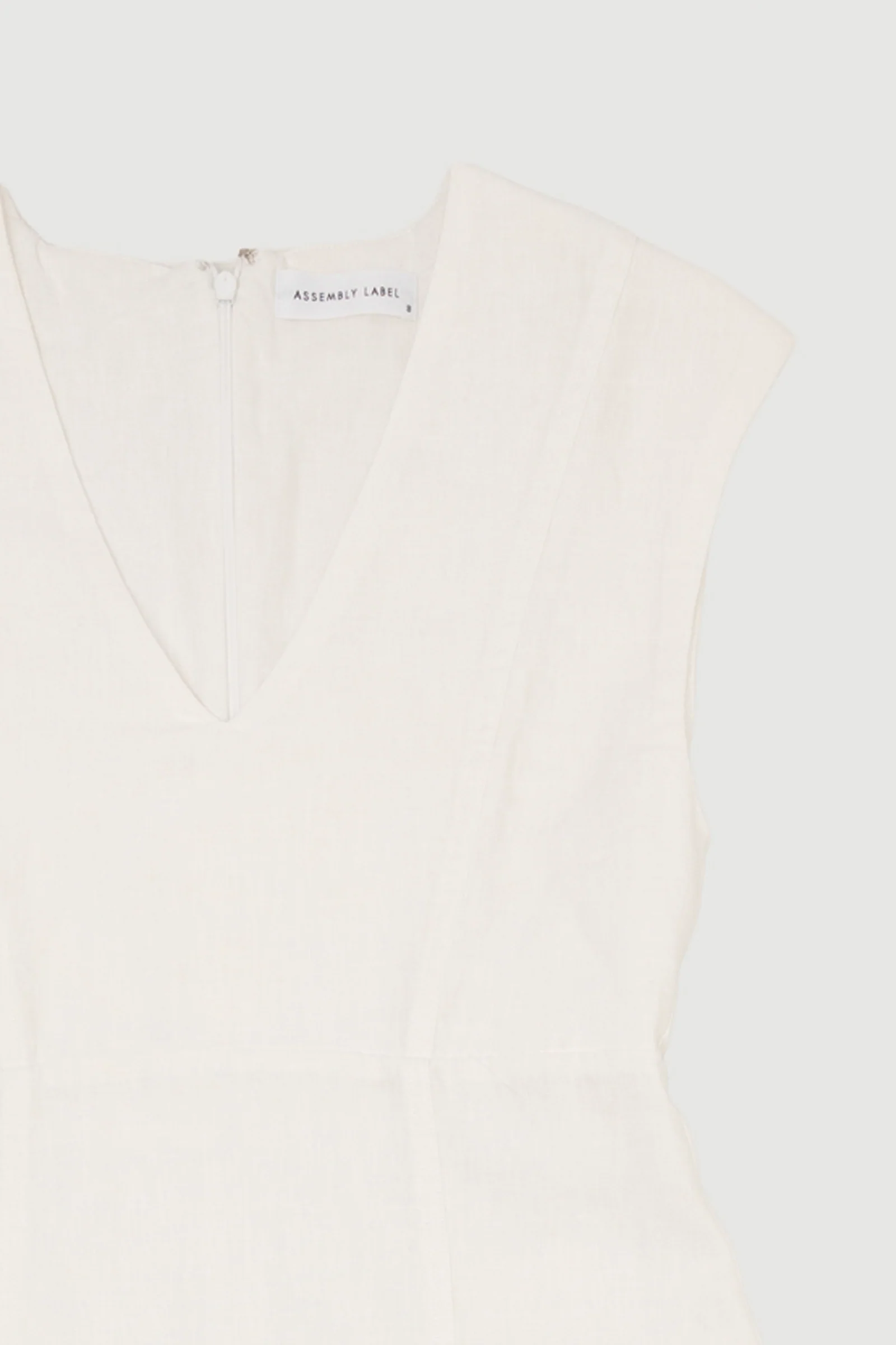 Re-Worn Womens Linen Blend Dress - Image 2