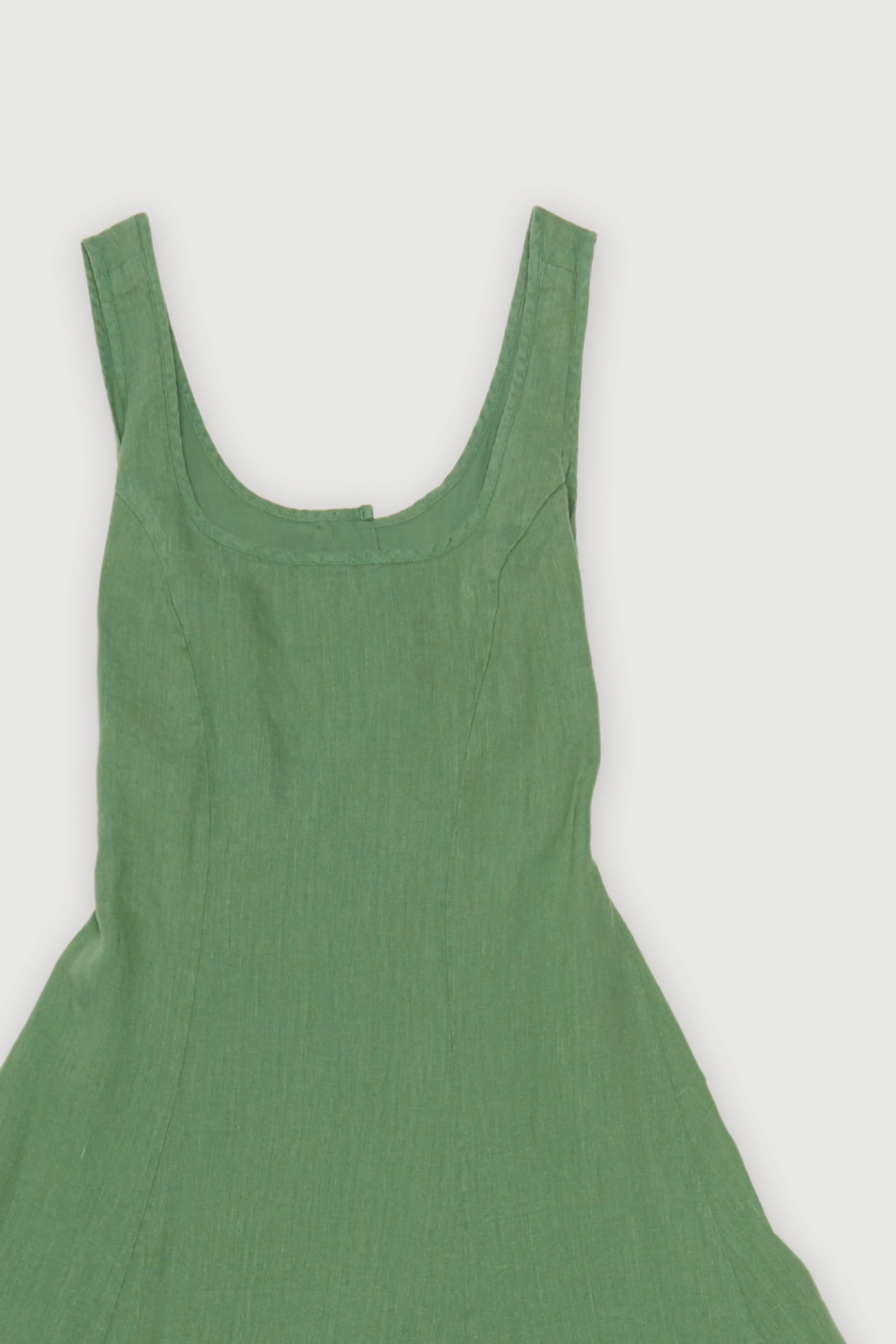 Re-Worn Womens Linen Textured Dress - Image 2