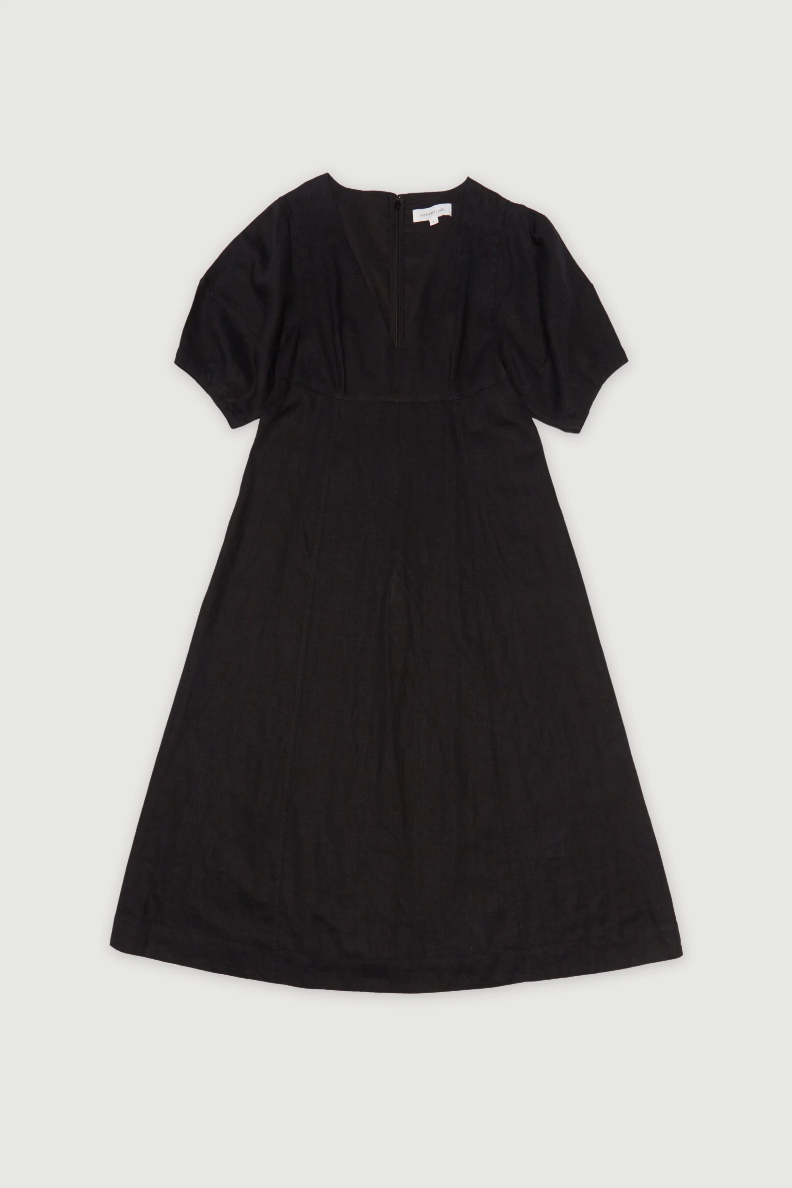 Re-Worn Womens Linen Dress