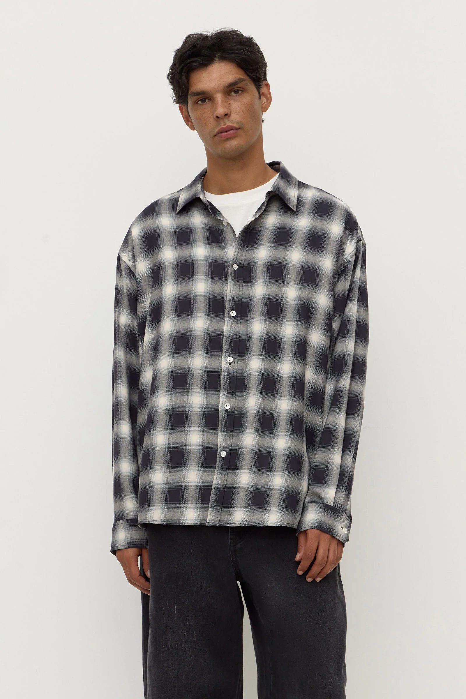 Elio Japanese Check Shirt - Image 3