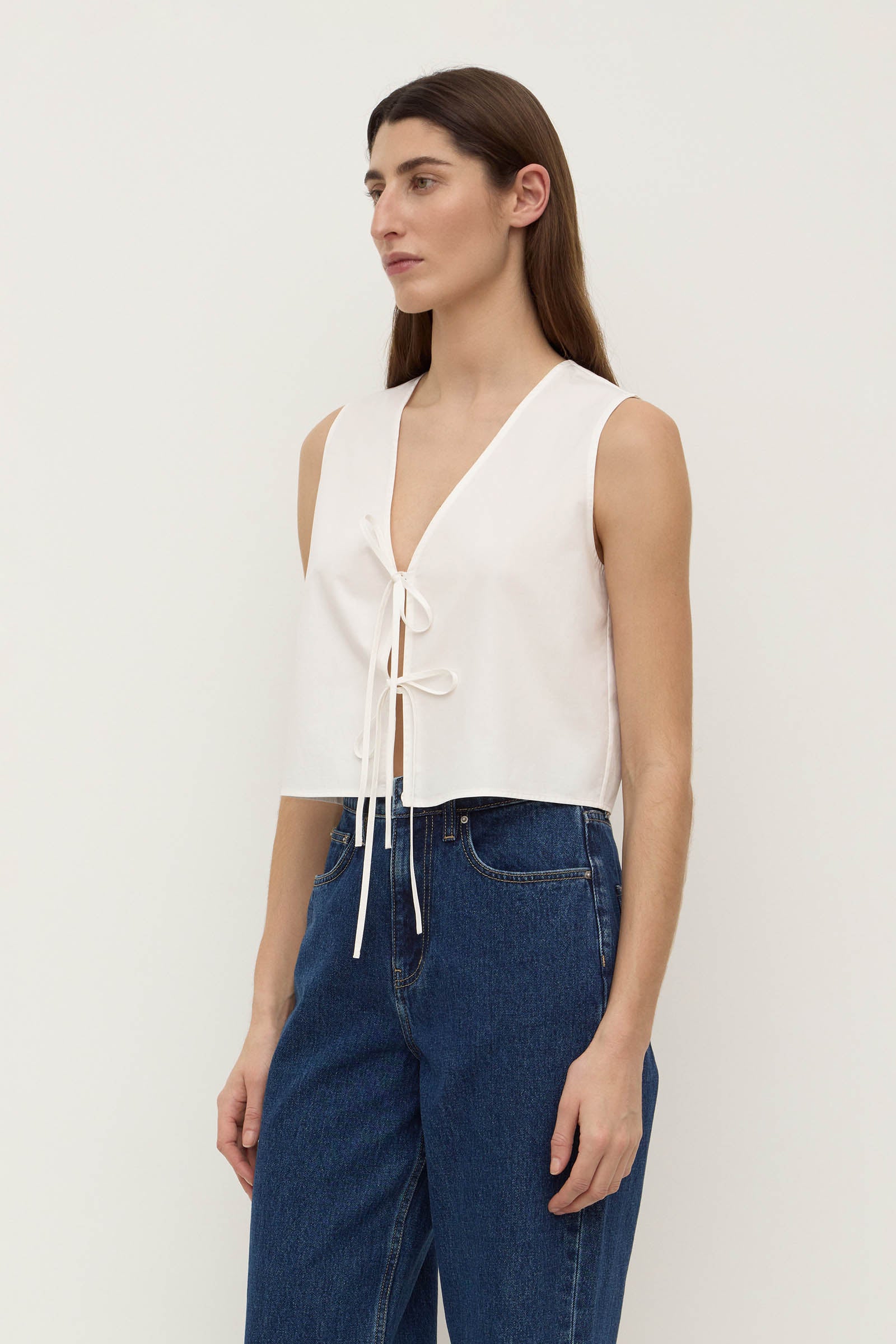 Emmy Tie Front Top - Image 5