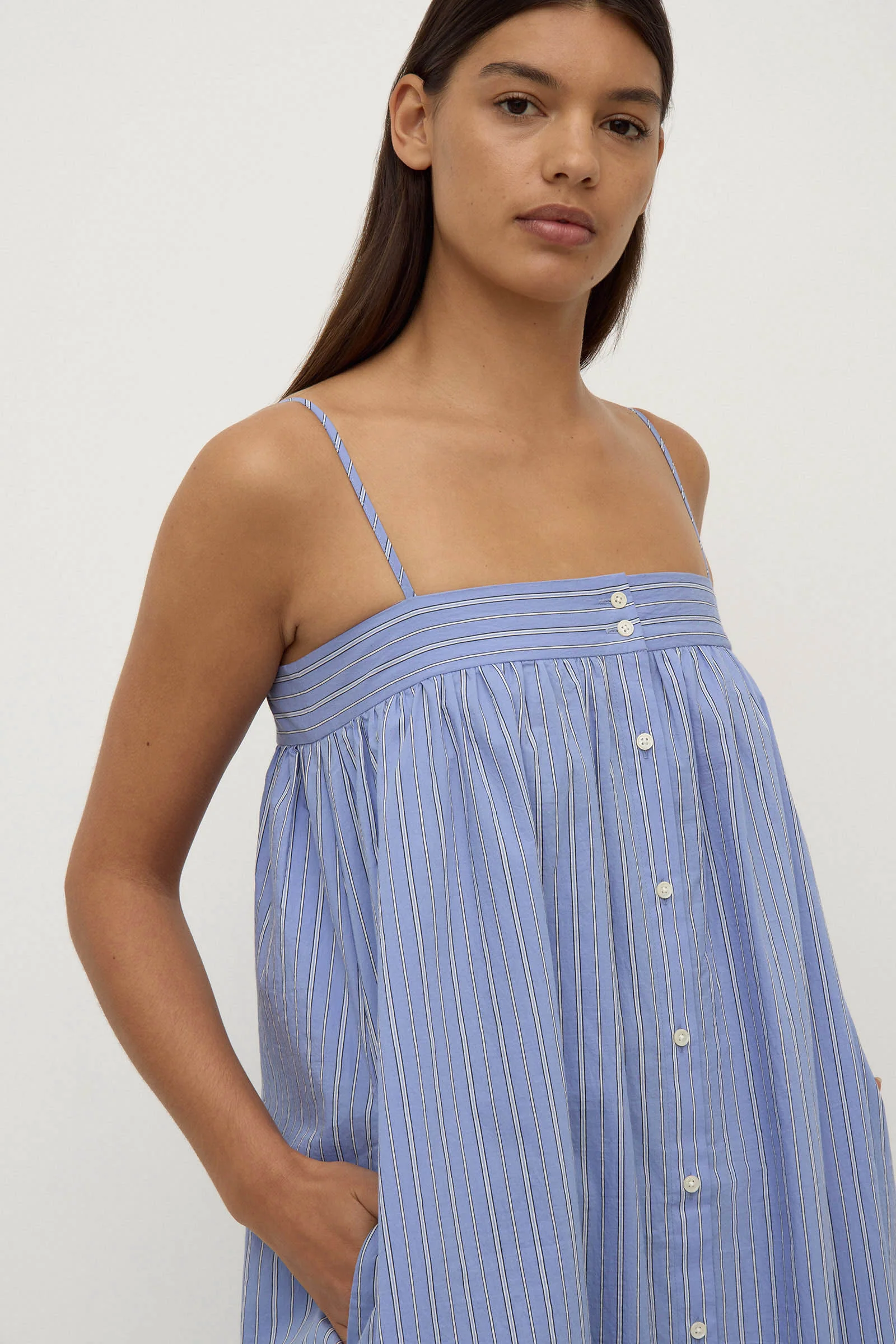 Erina Stripe Maxi Dress - Image 2