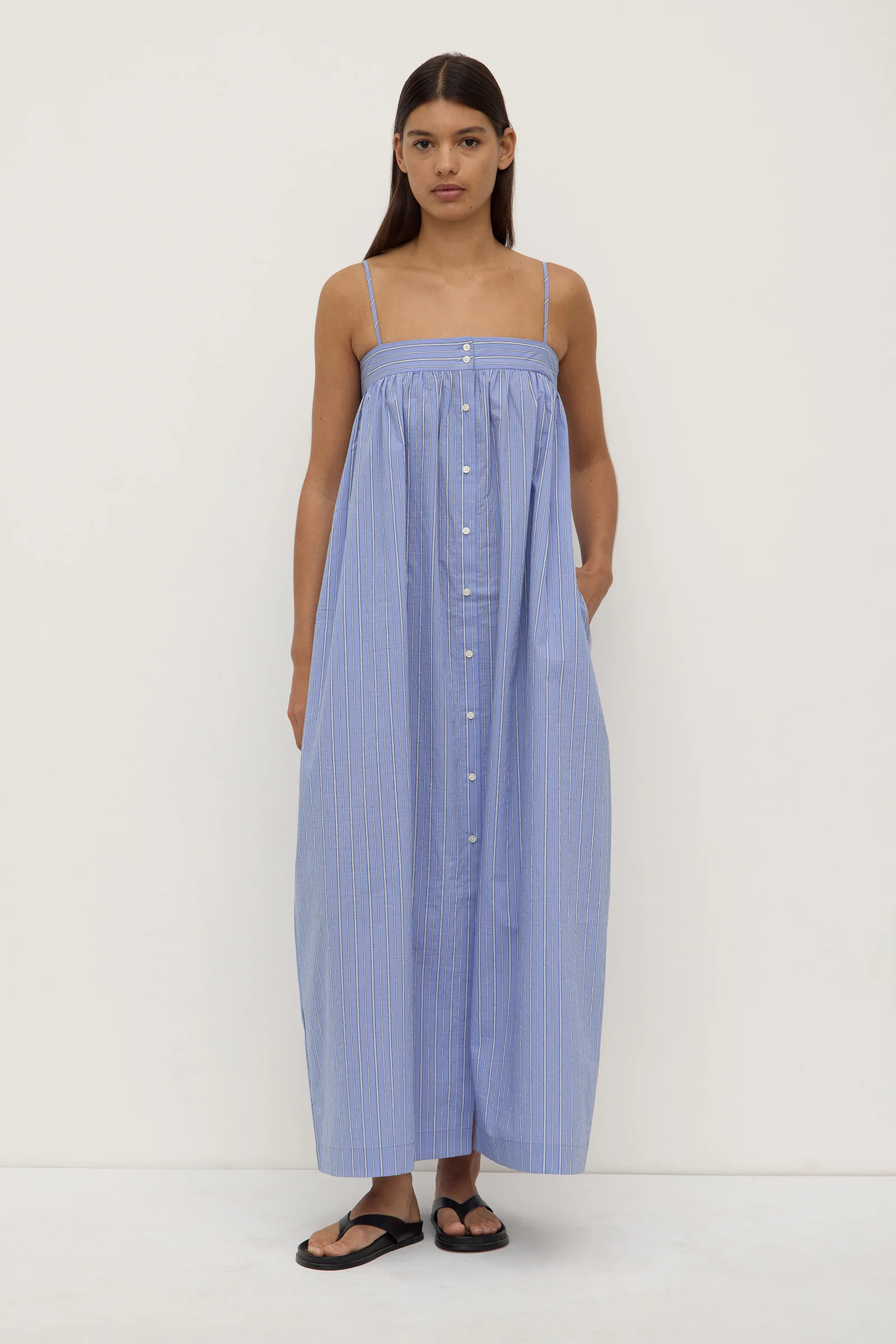 Erina Stripe Maxi Dress - Image 4