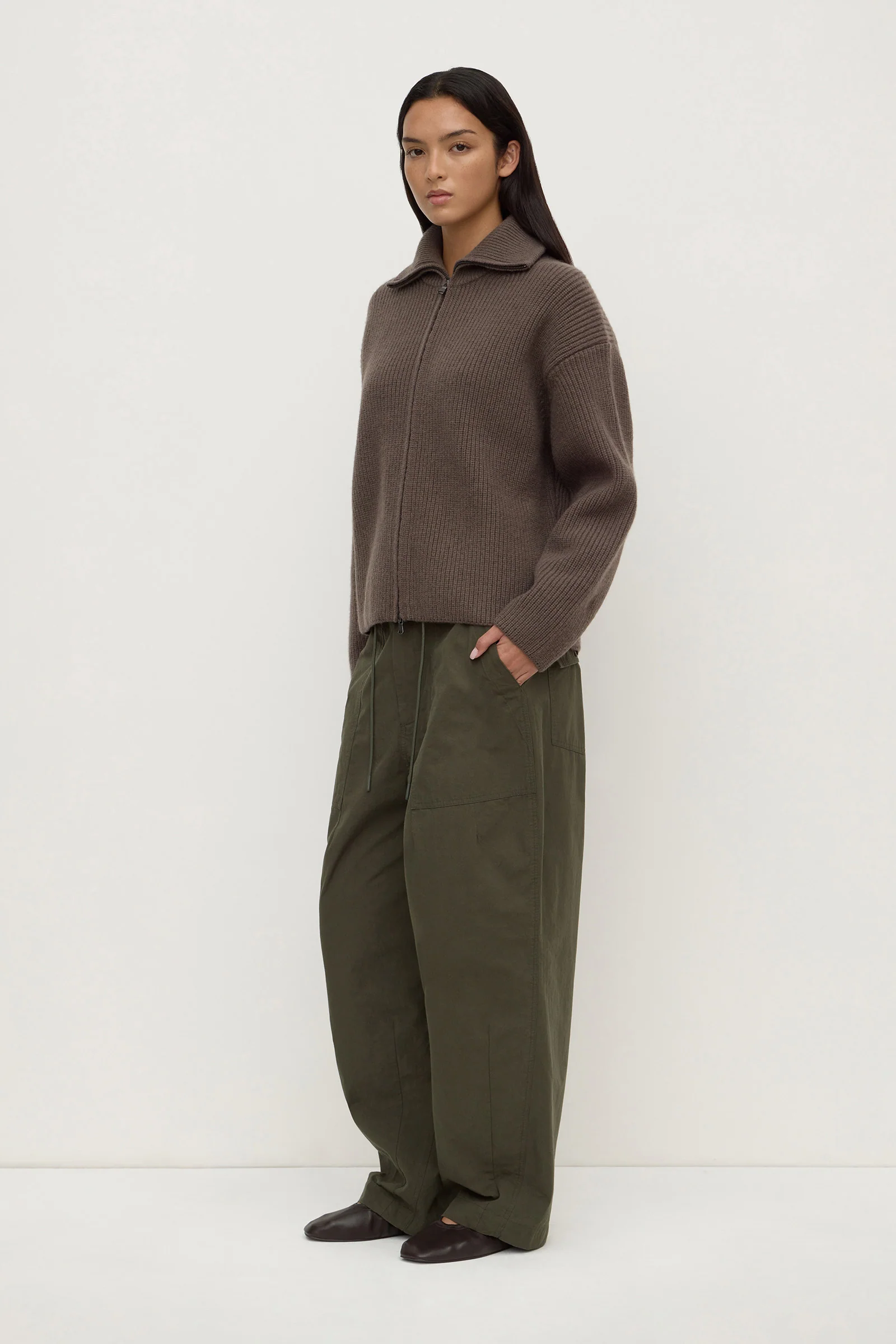 Esther Zip Through Sweater - Image 4
