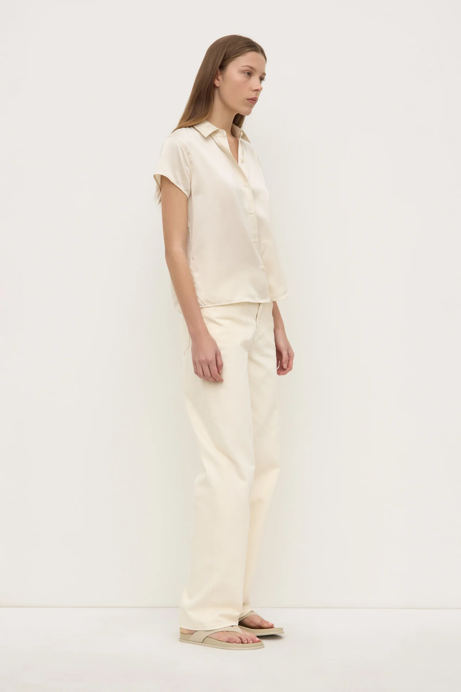 Karri Silk Short Sleeve Shirt - Image 3