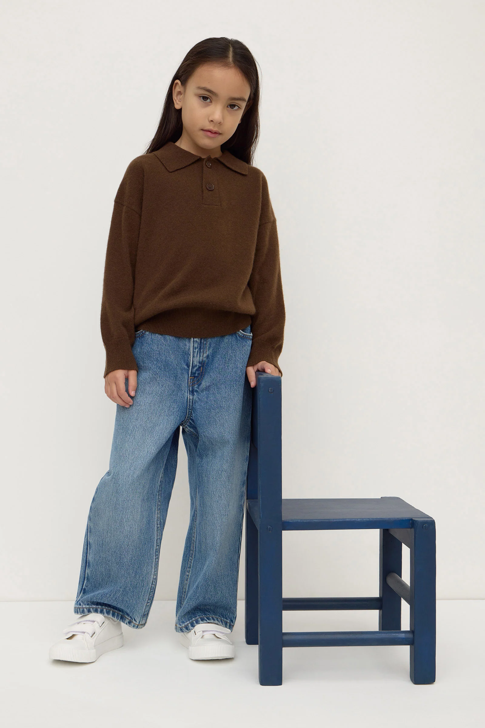 Kids Cashmere Polo - Image 3