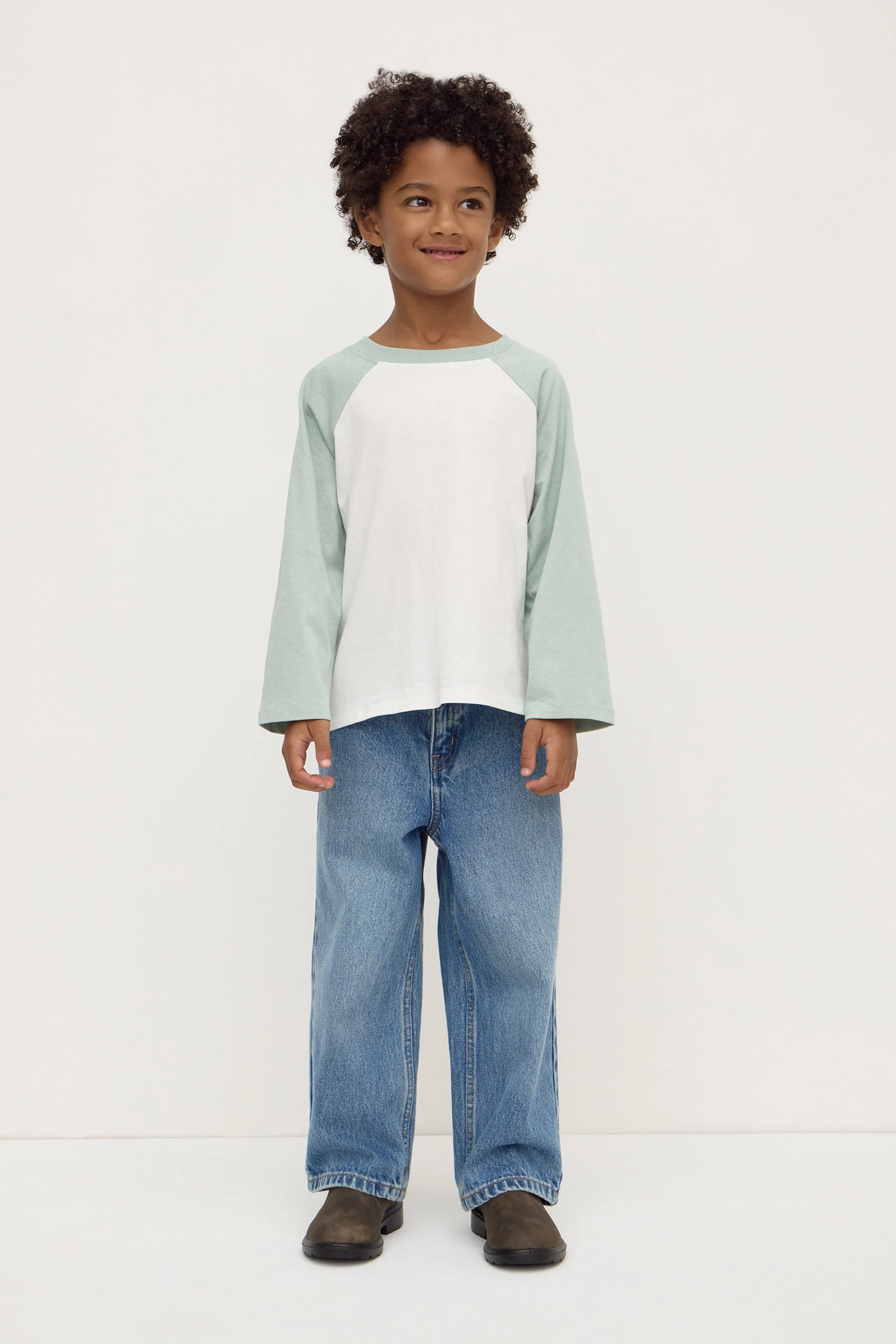 Kids Raglan Long Sleeve Tee - Image 2
