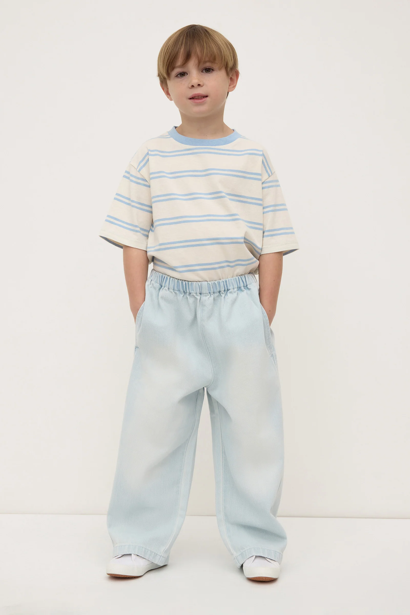 Kids Ren Denim Barrel Pant - Image 3