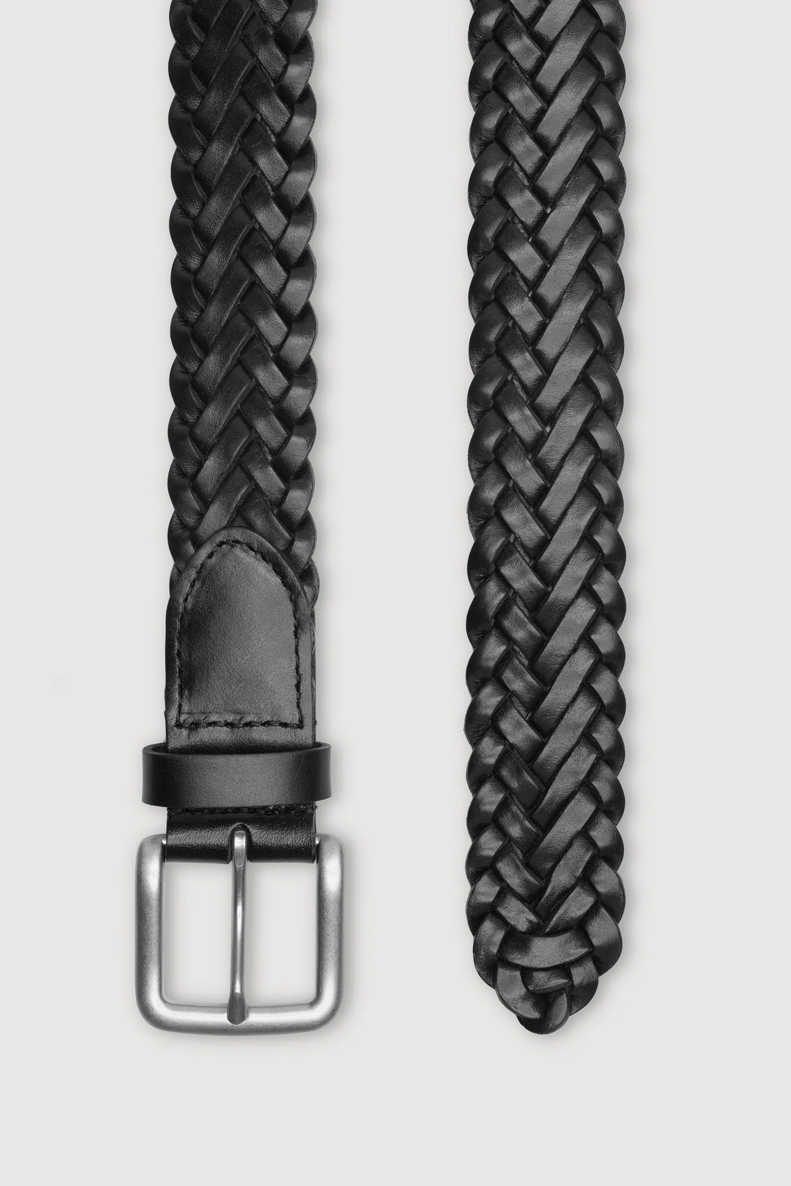 Leather Braided Belt - Image 3