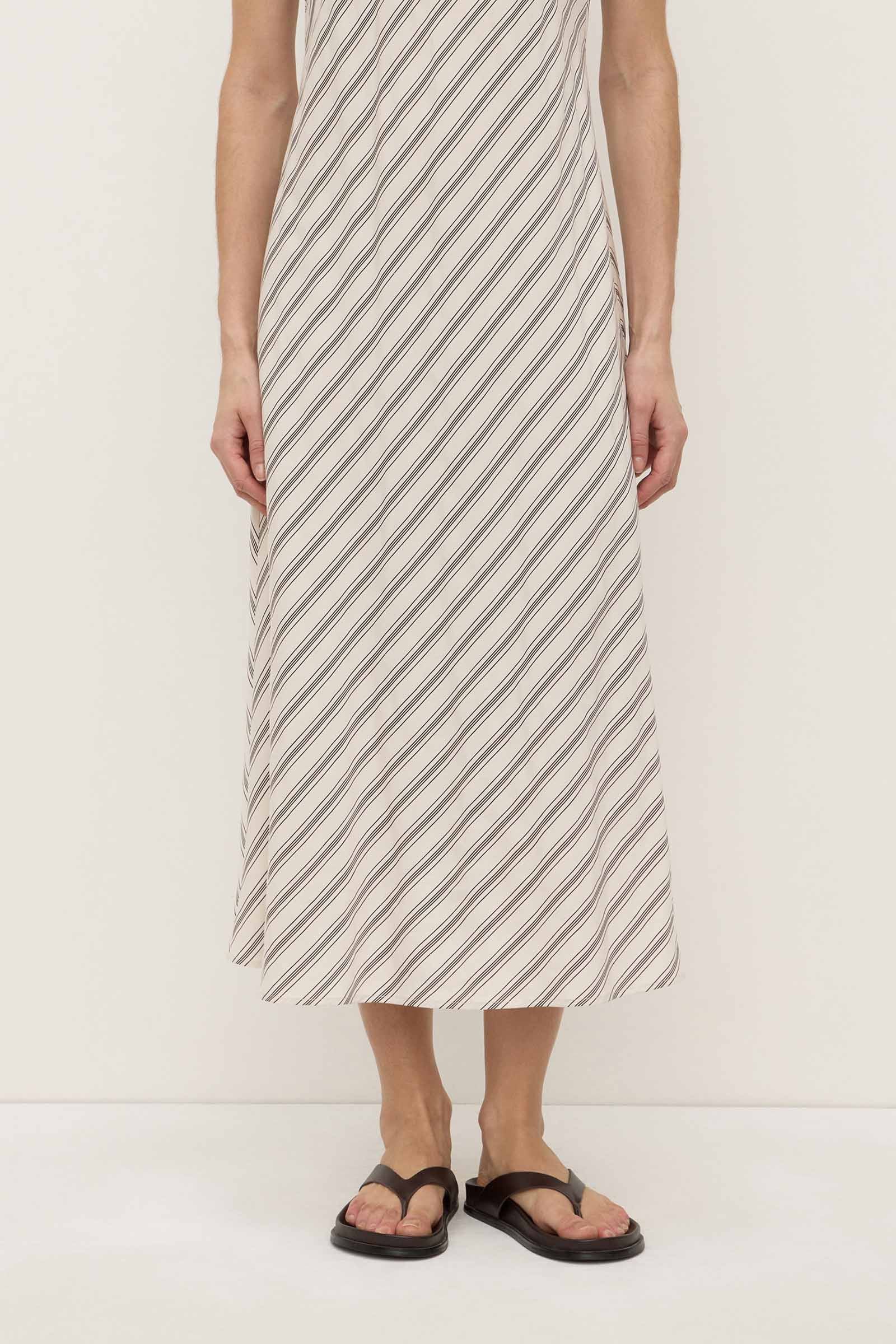 Lenny Stripe Midi Dress - Image 6