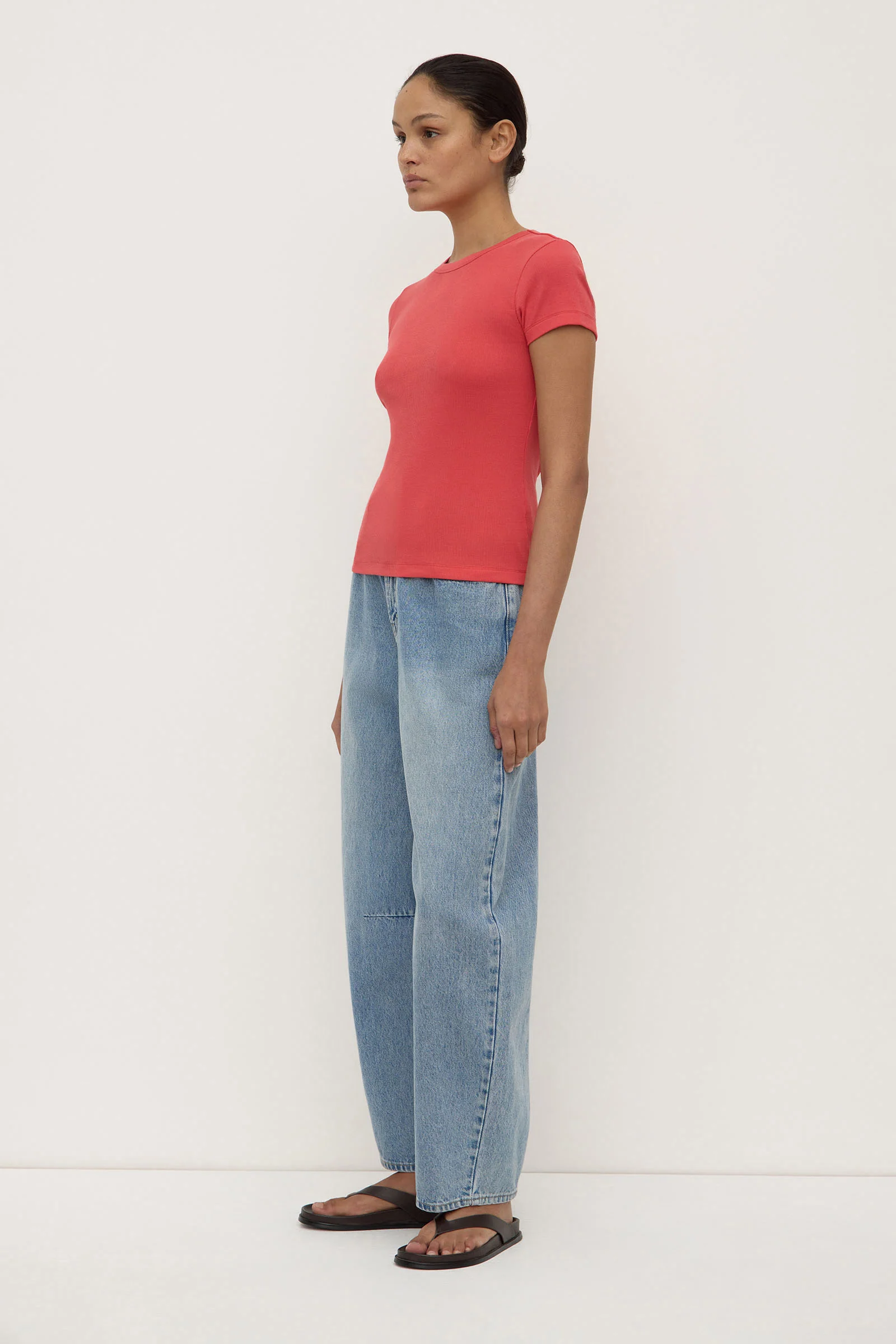 Linley Rib Tee - Image 4