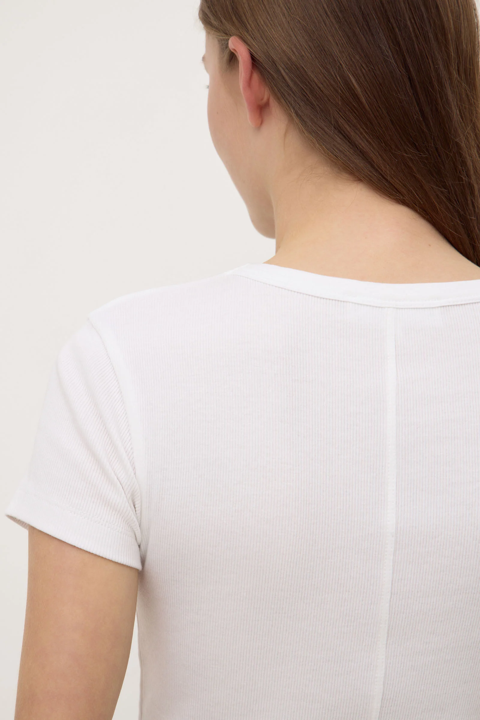 Linley Rib Tee - Image 2