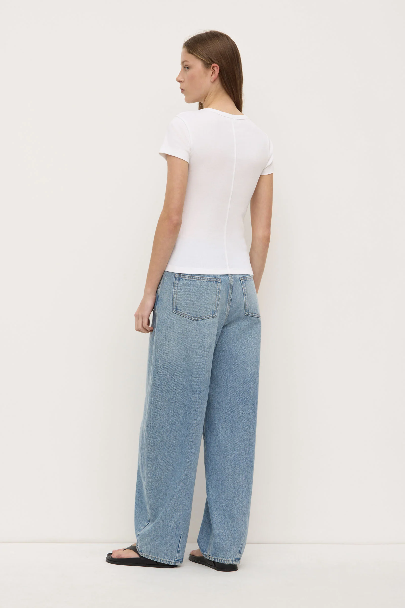 Linley Rib Tee - Image 5