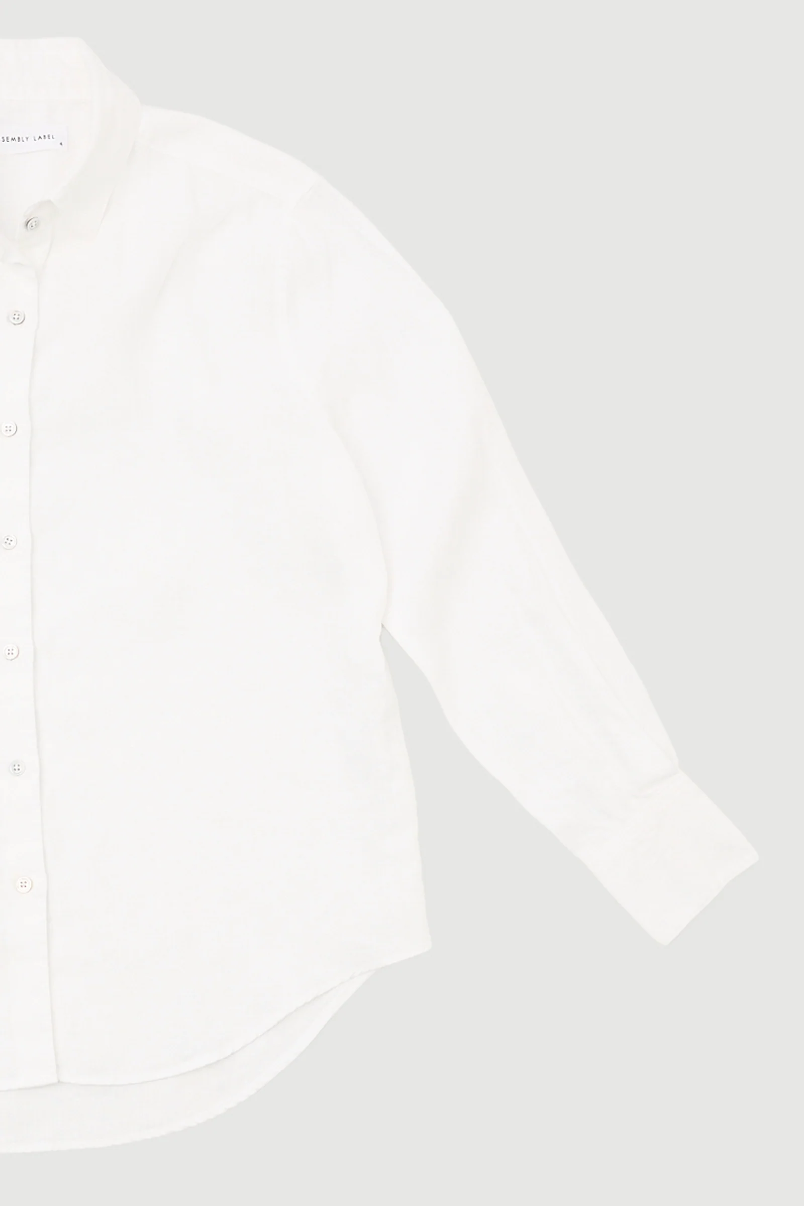 Re-Worn Womens Linen Long Sleeve Shirt - Image 2