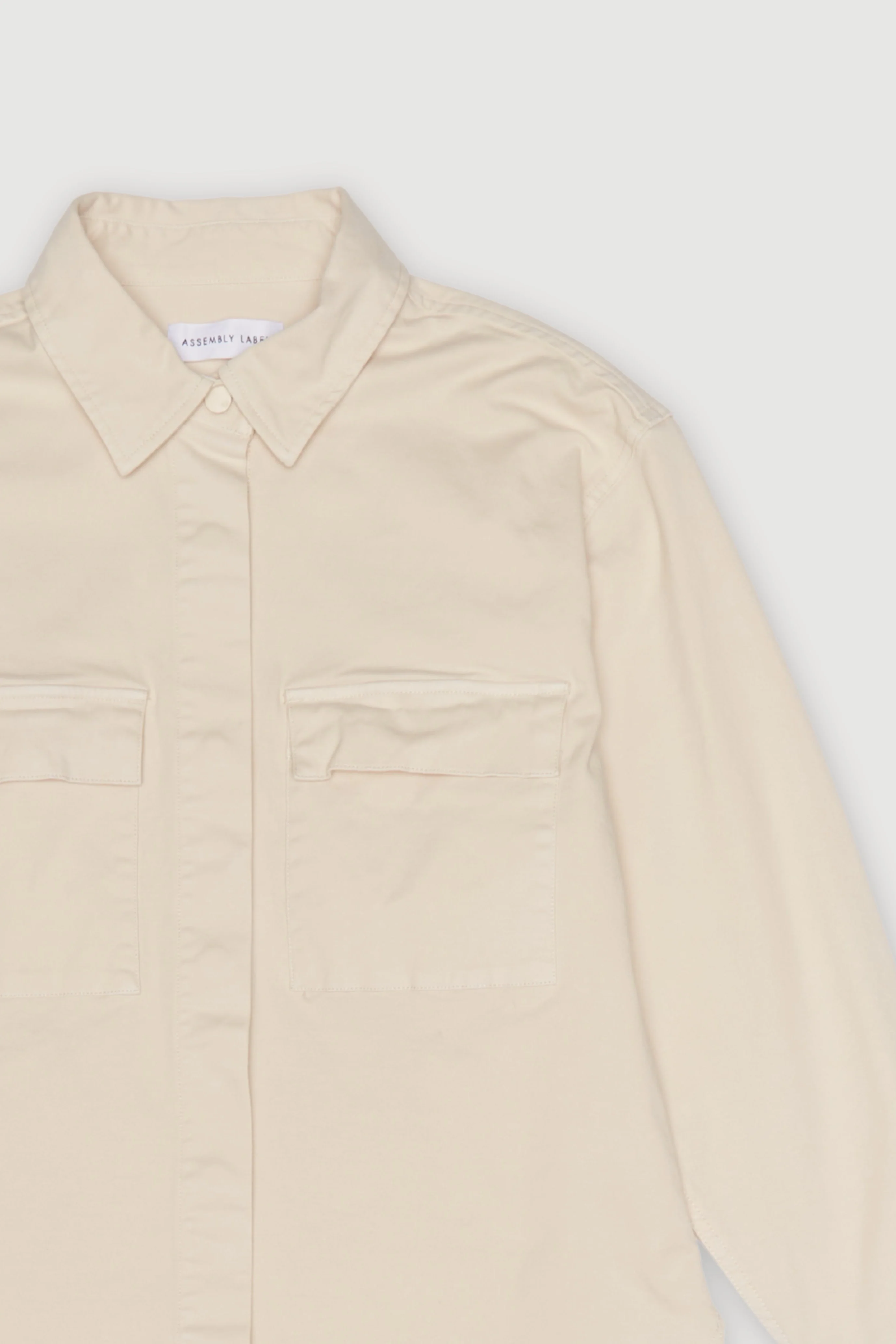 Re-Worn Womens Cotton Blend Long Sleeve Shirt - Image 2