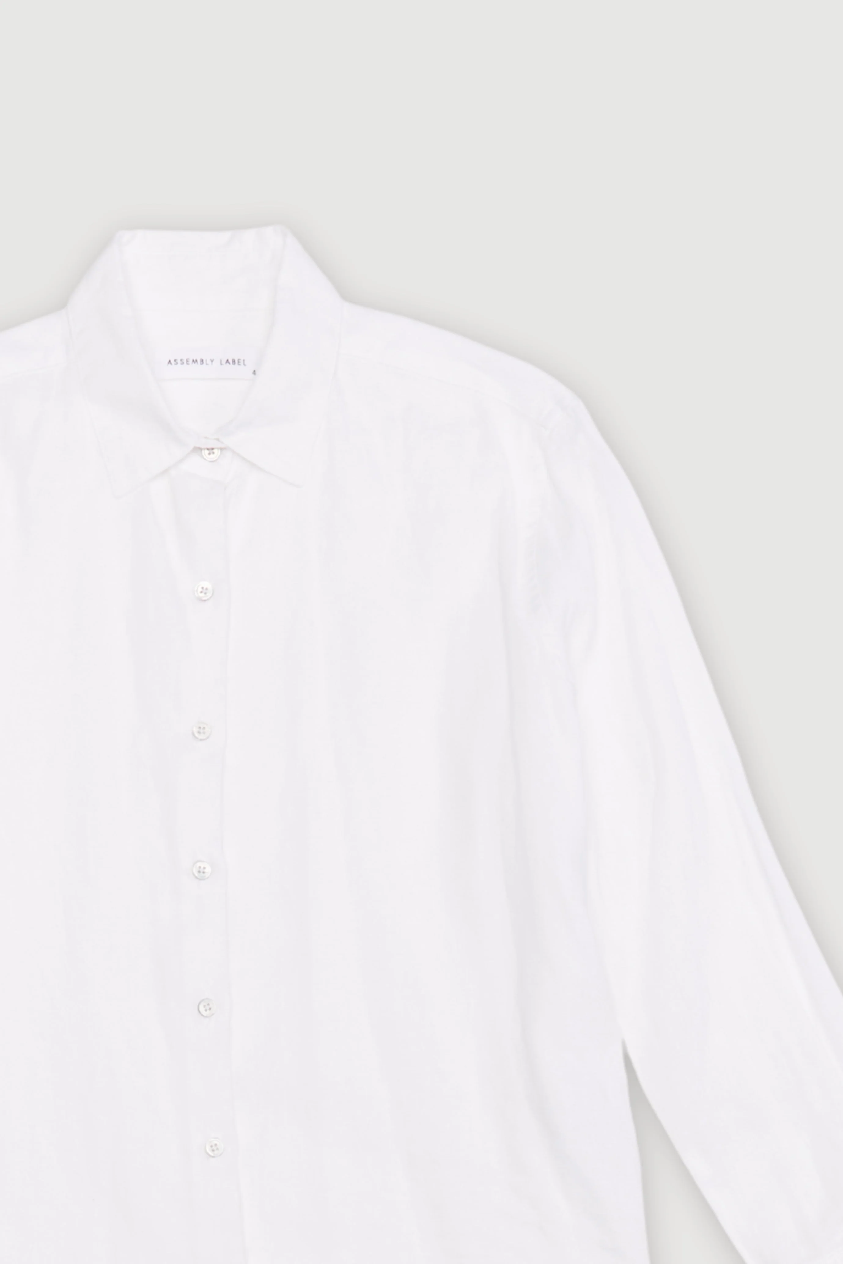 Re-Worn Womens Linen Long Sleeve Shirt - Image 2
