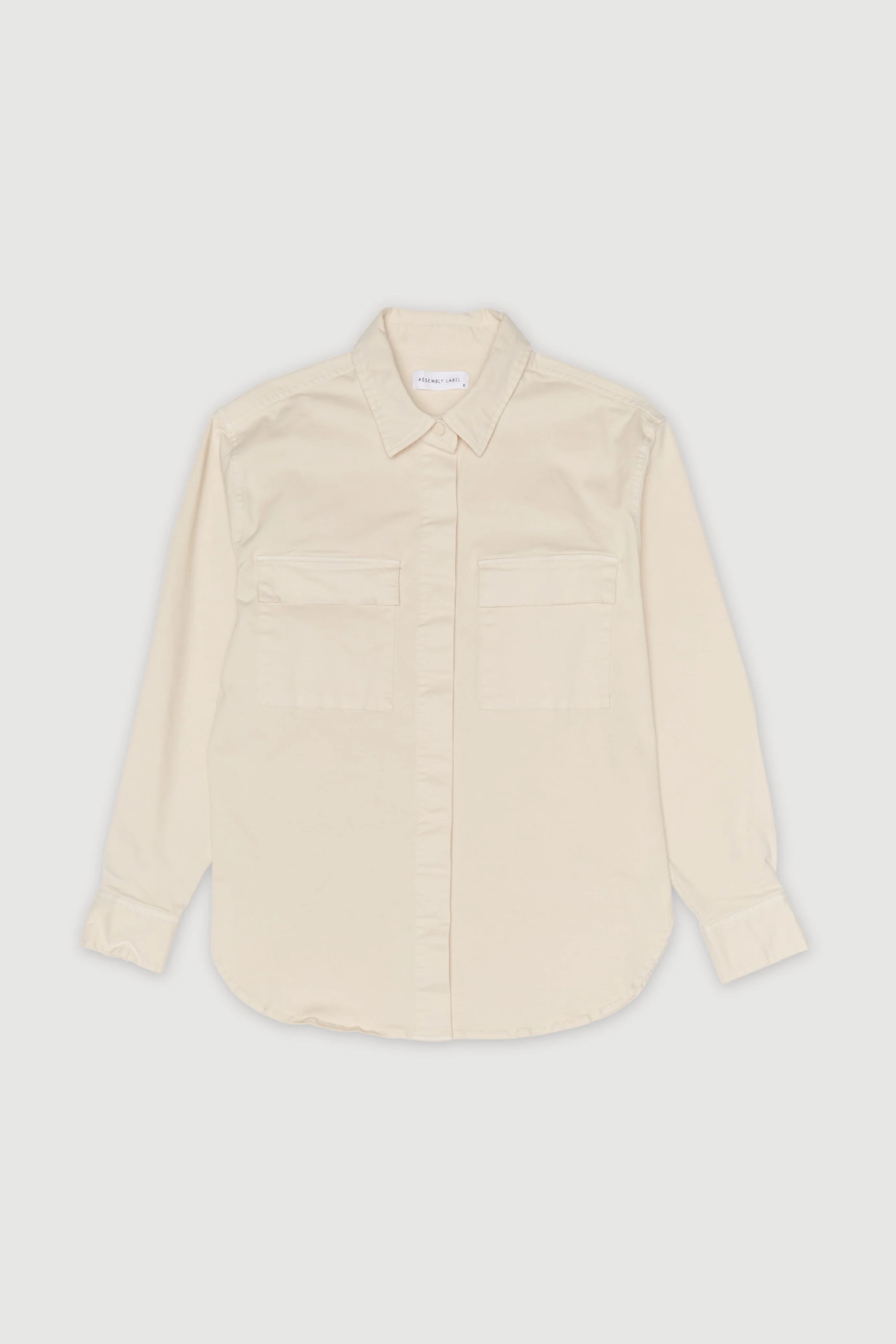 Re-Worn Womens Cotton Blend Long Sleeve Shirt