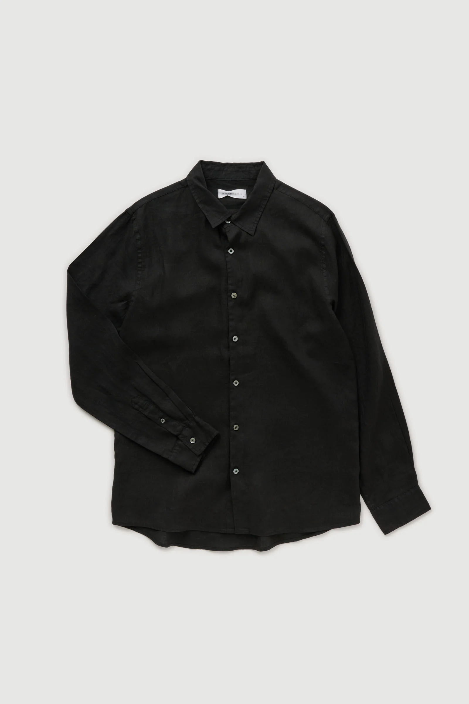 Re-Worn Mens Linen Long Sleeve Shirt