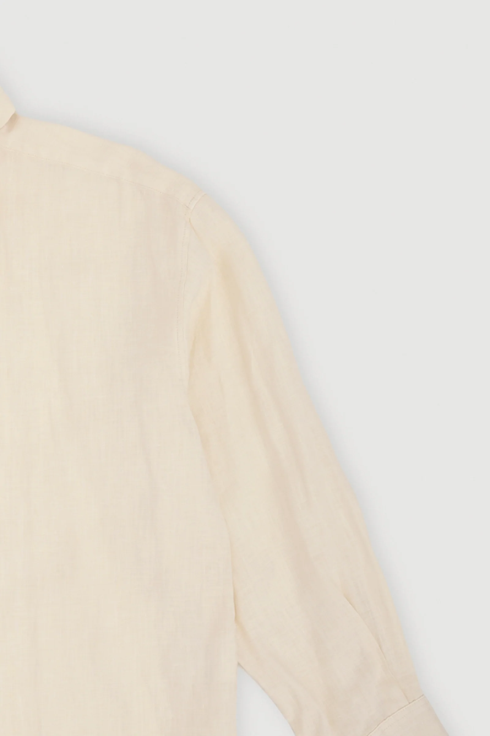 Re-Worn Womens Linen Shirt - Image 2