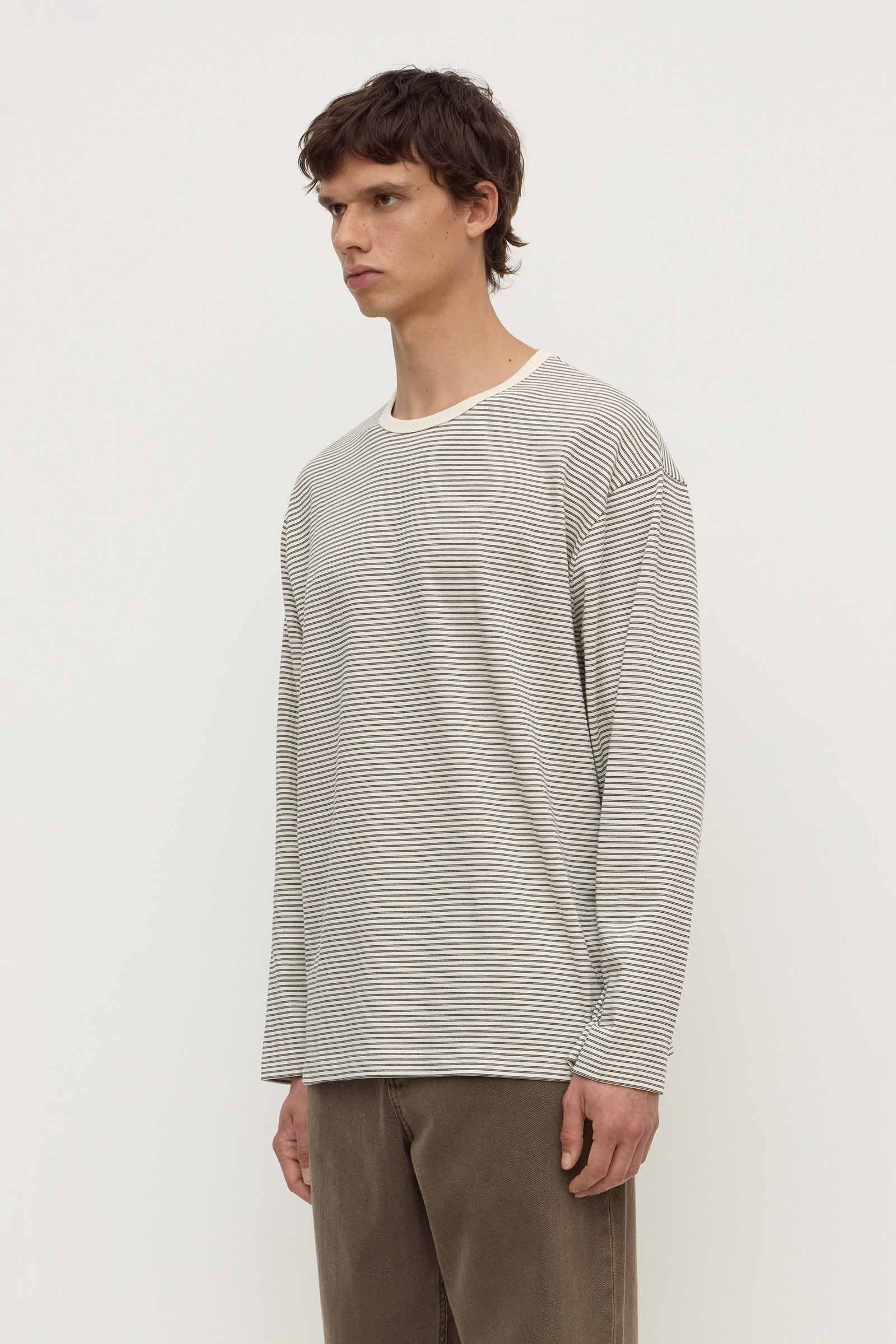 Malone Stripe Long Sleeve Tee - Image 5