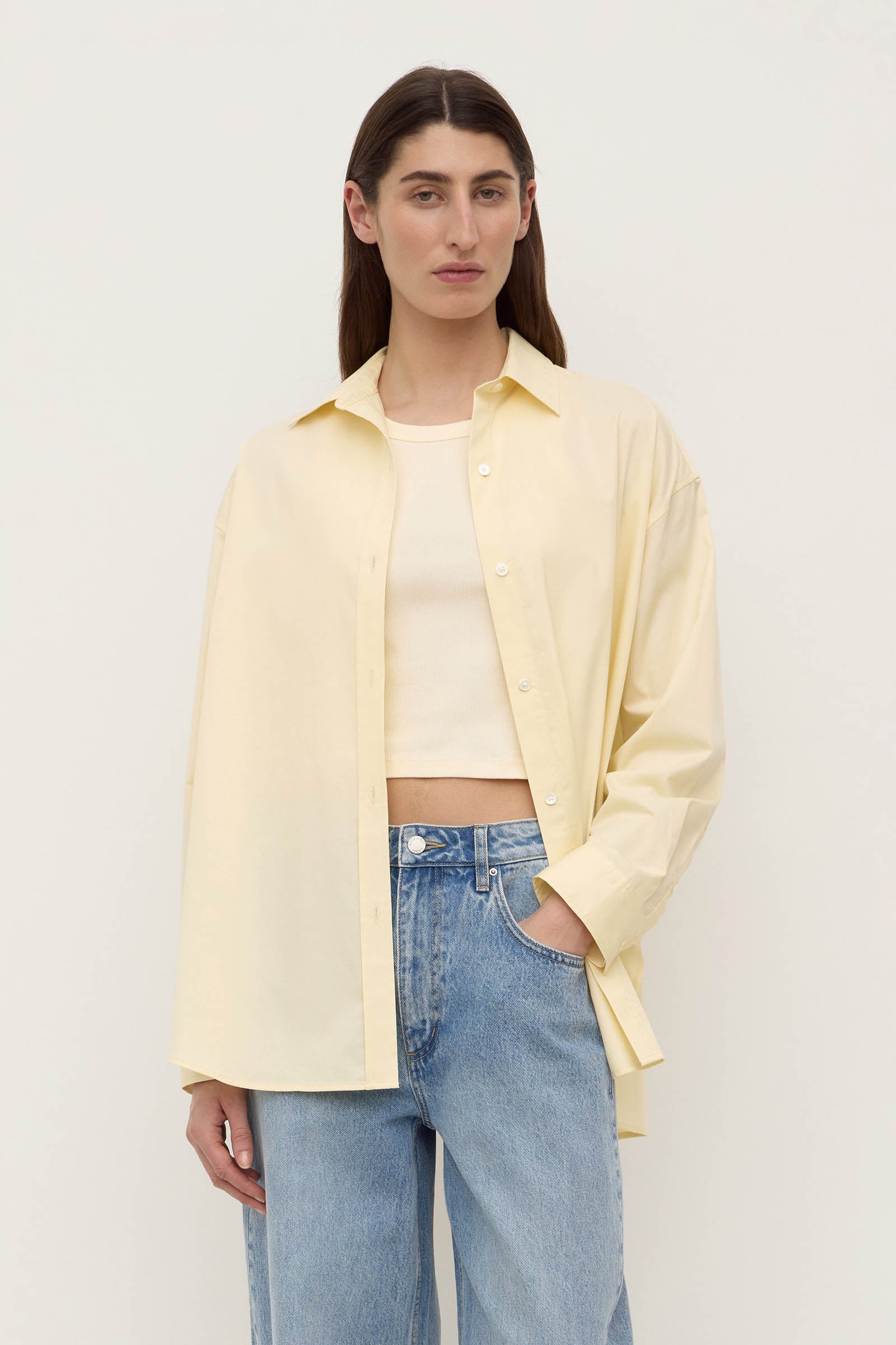 Marigold Poplin Shirt