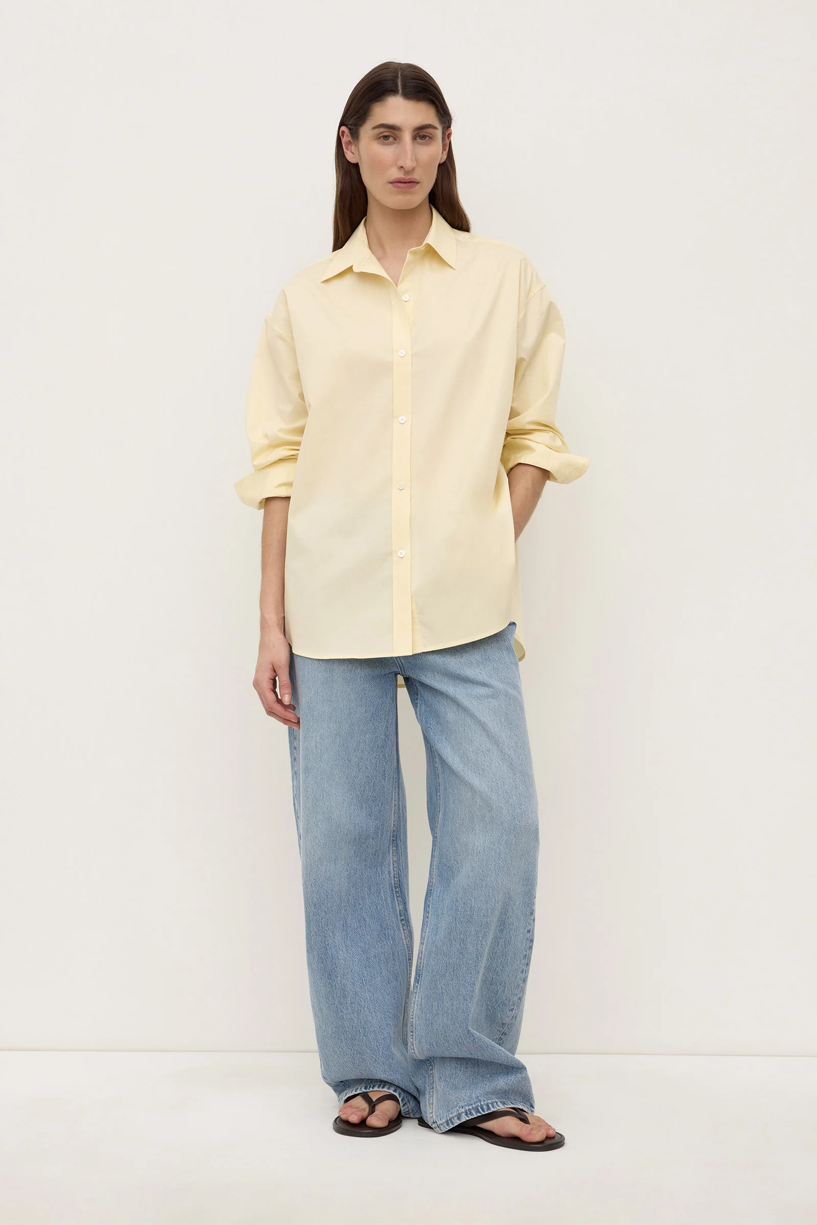 Marigold Poplin Shirt - Image 2