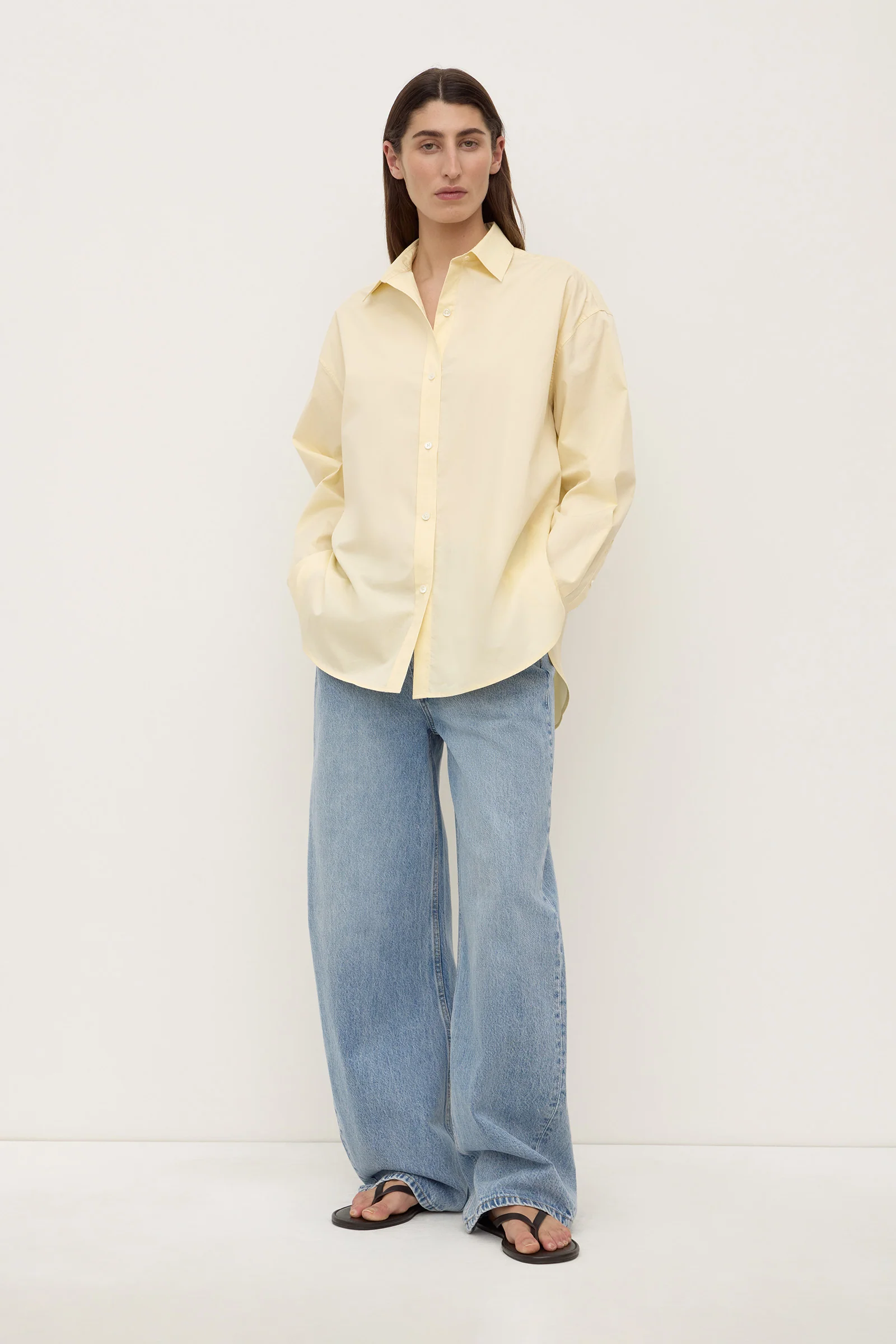 Marigold Poplin Shirt - Image 4
