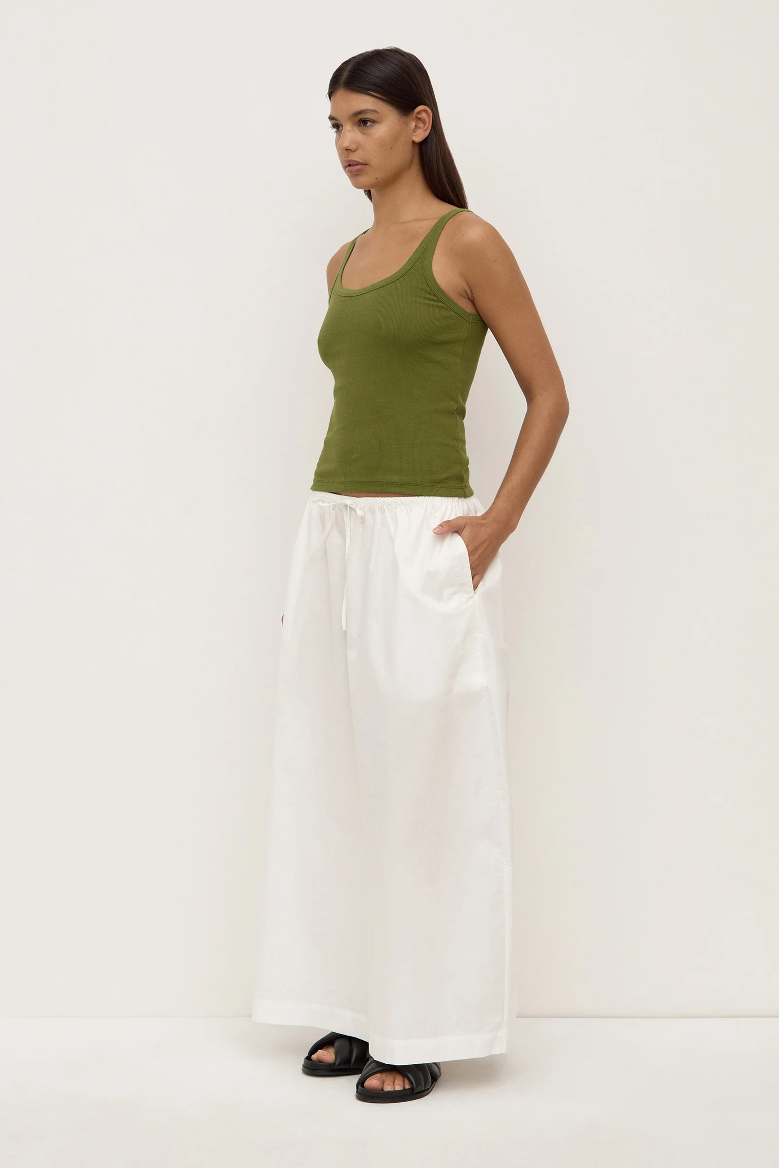 Maya Poplin Maxi Skirt - Image 3