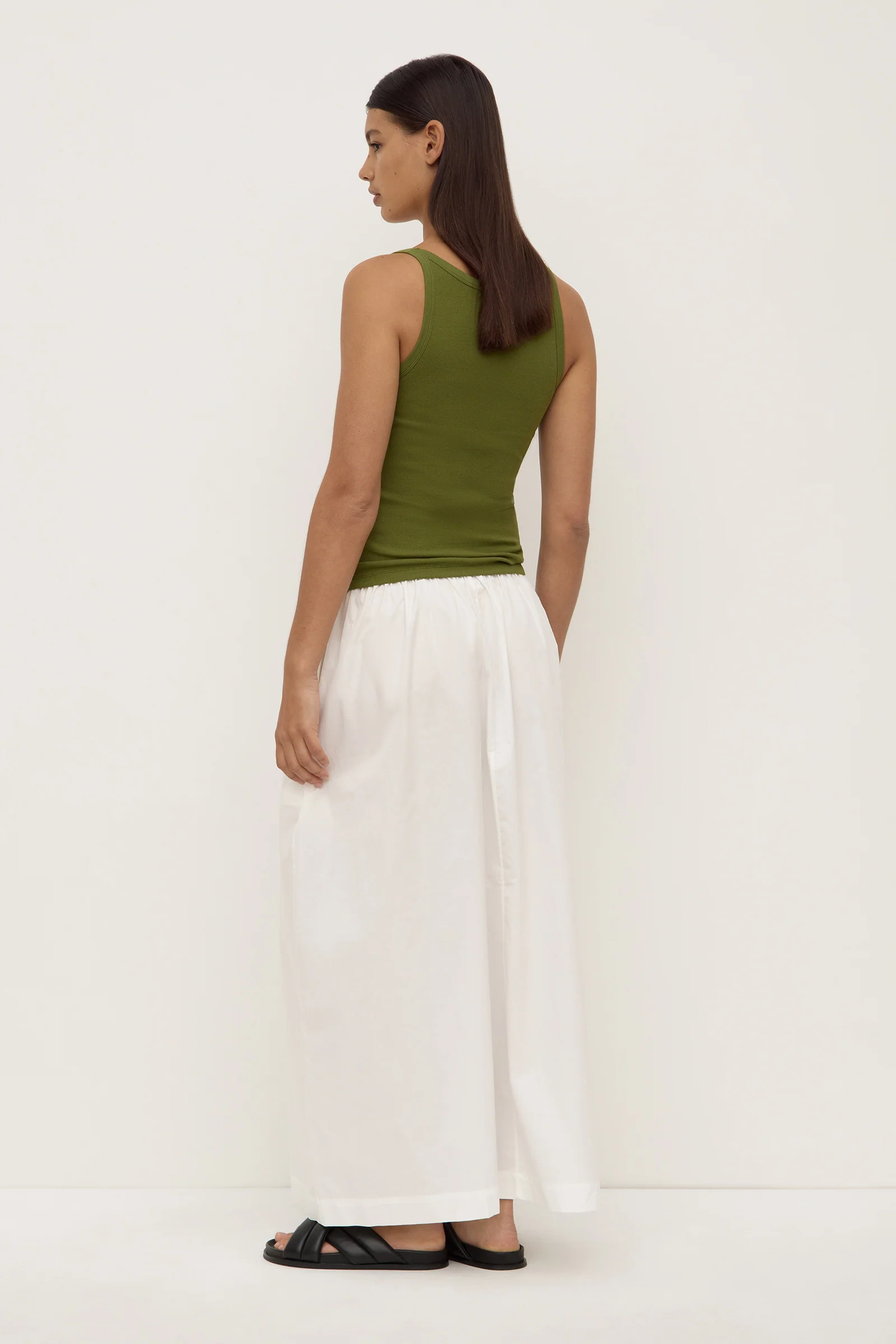 Maya Poplin Maxi Skirt - Image 4