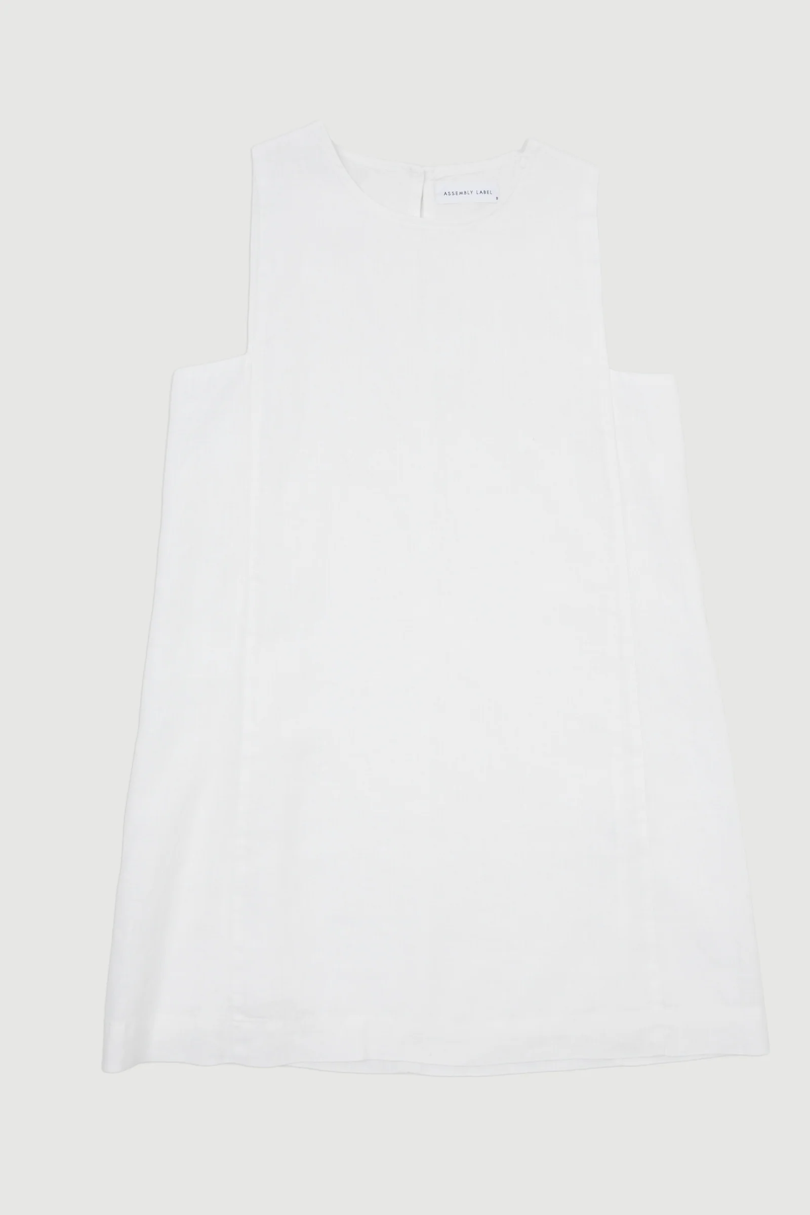 Re-Worn Womens Linen Mini Dress