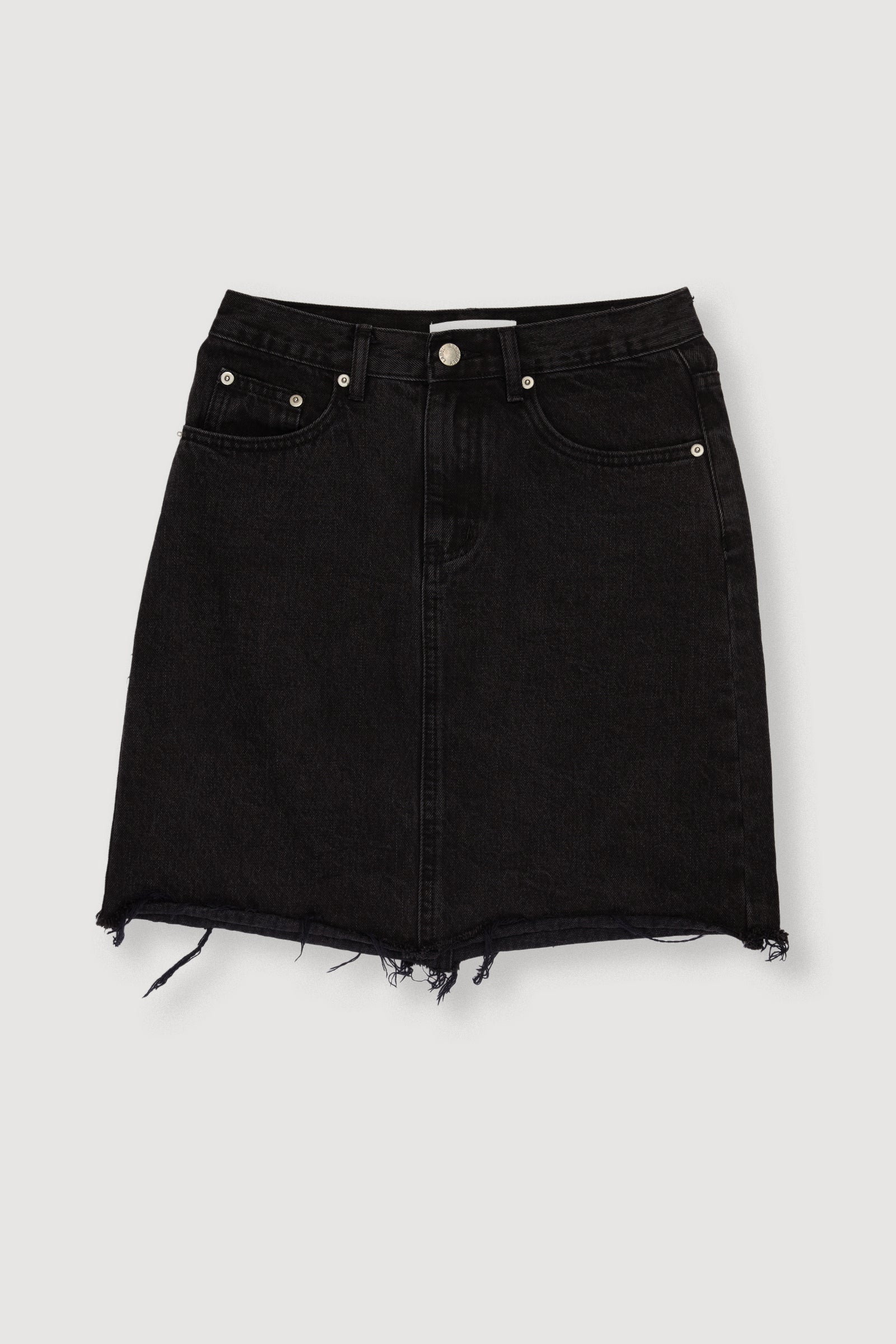Re-Worn Womens Denim Mini Skirt