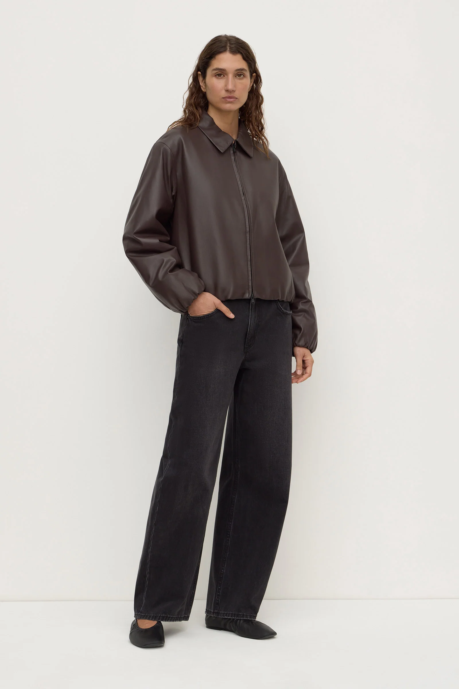 Myra Leather Bomber - Image 4
