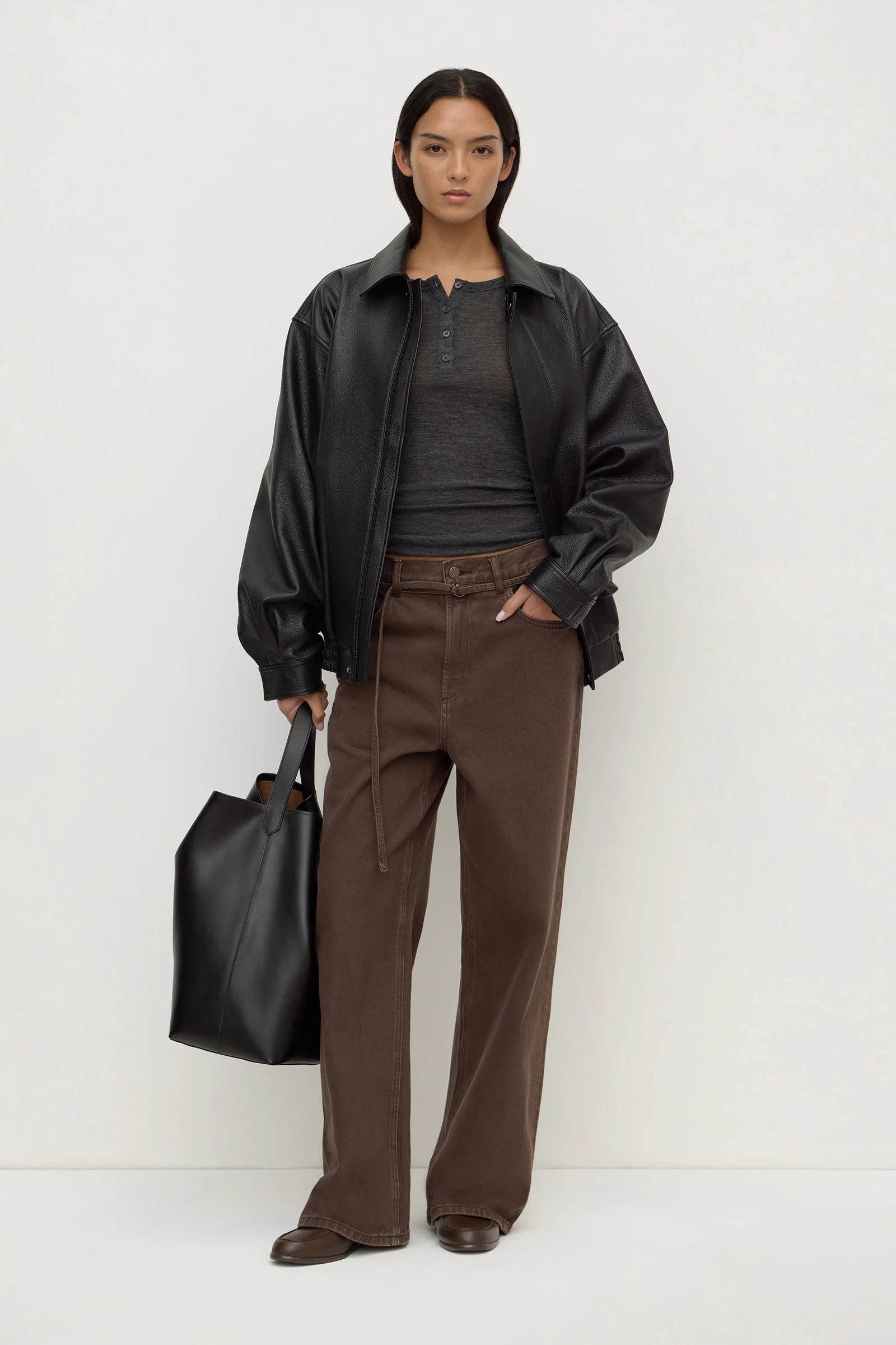 Nora Merino Wool Henley - Image 4