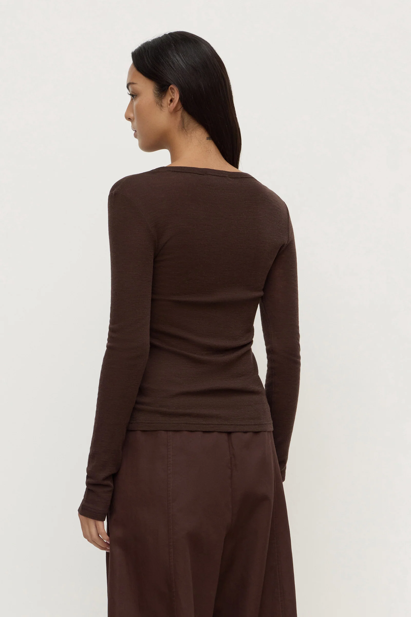 Nora Merino Wool Henley - Image 6