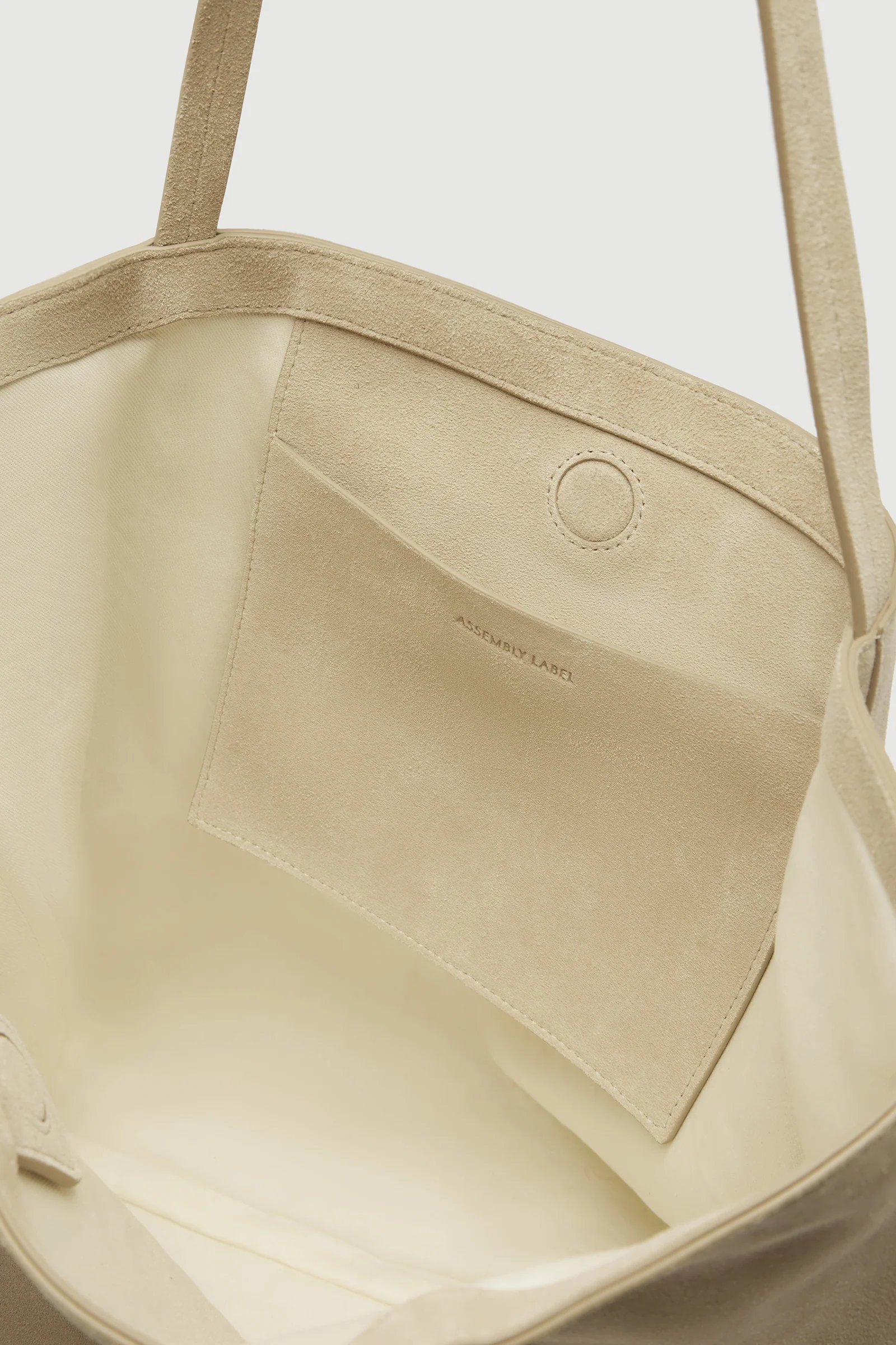 Paige Suede Tote Bag - Image 4