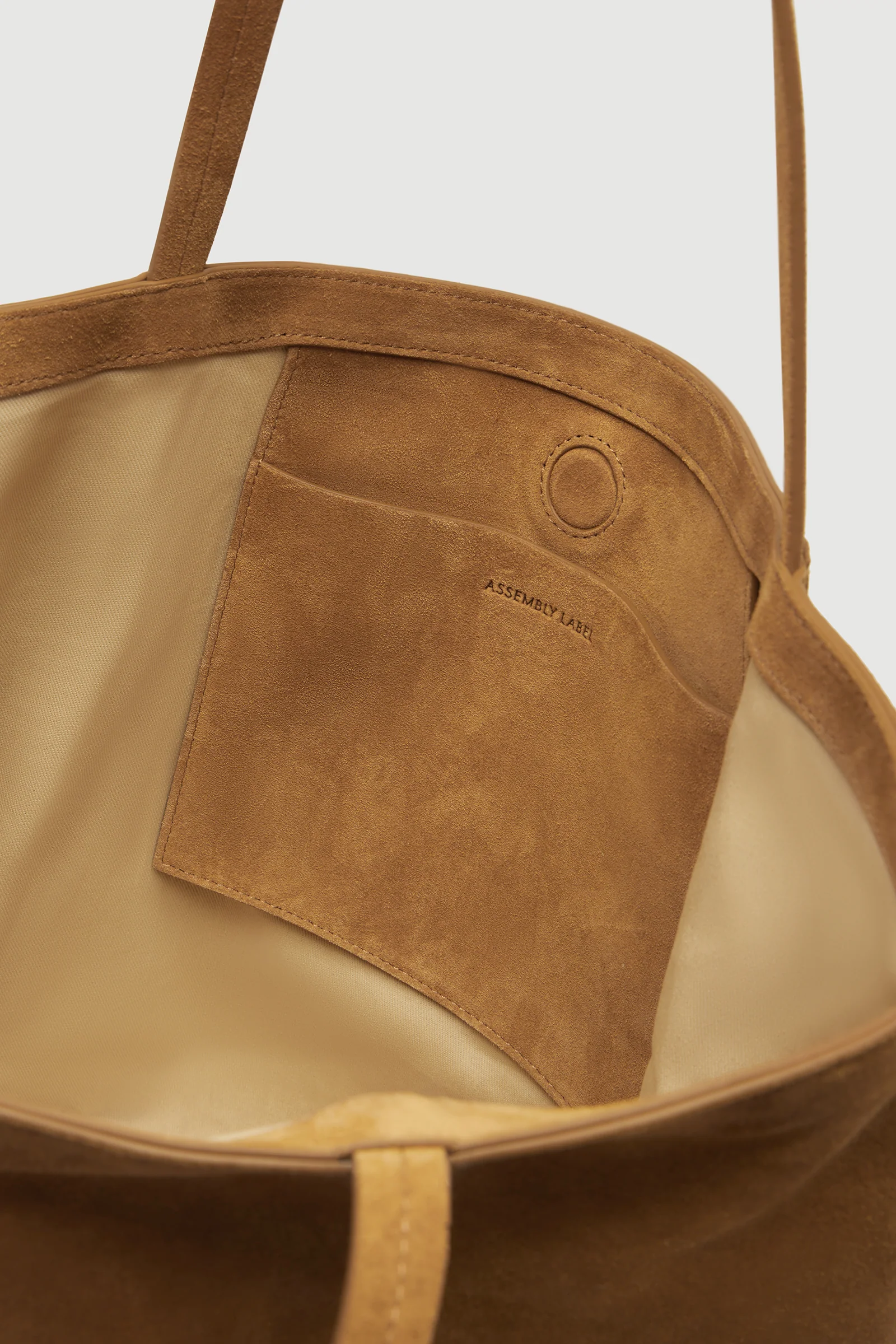 Paige Suede Tote Bag - Image 4