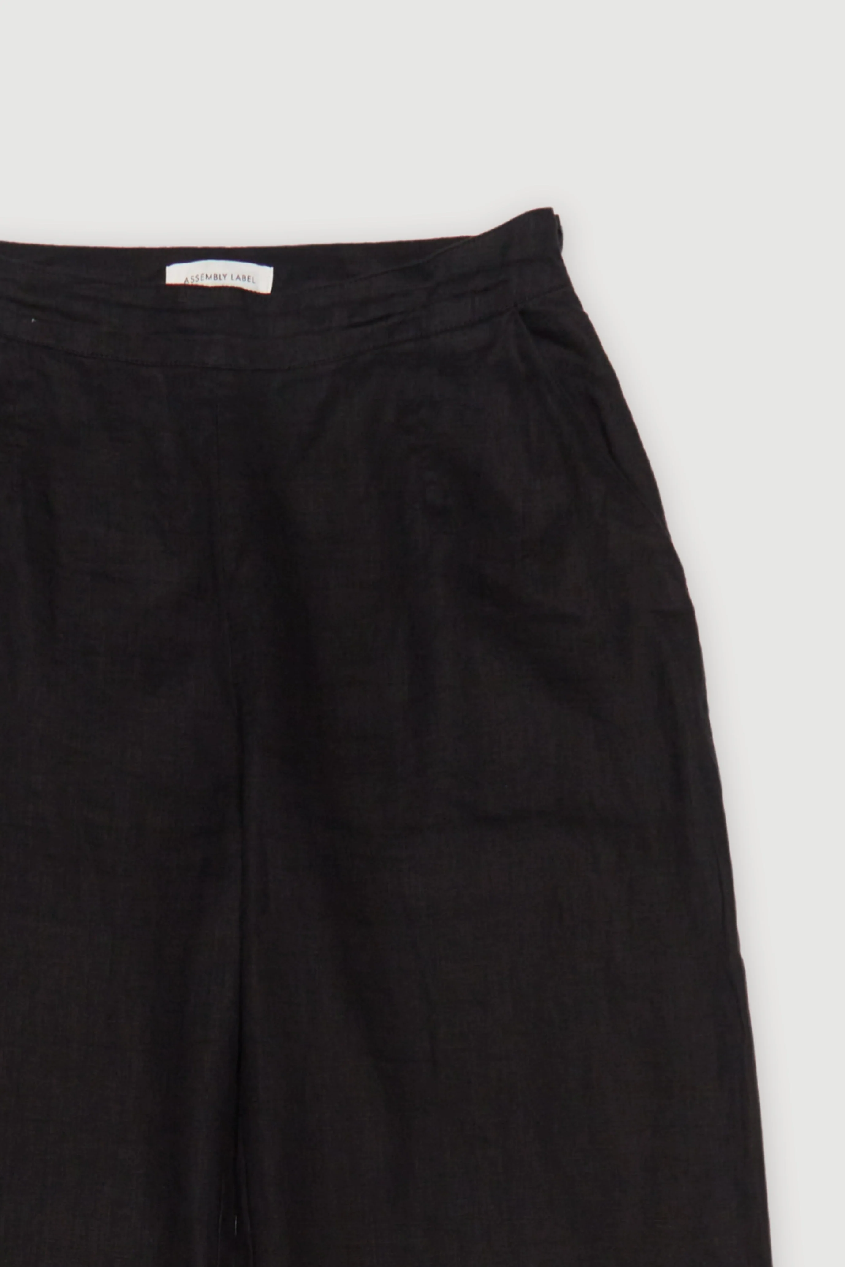 Re-Worn Womens Linen Pant - Image 2